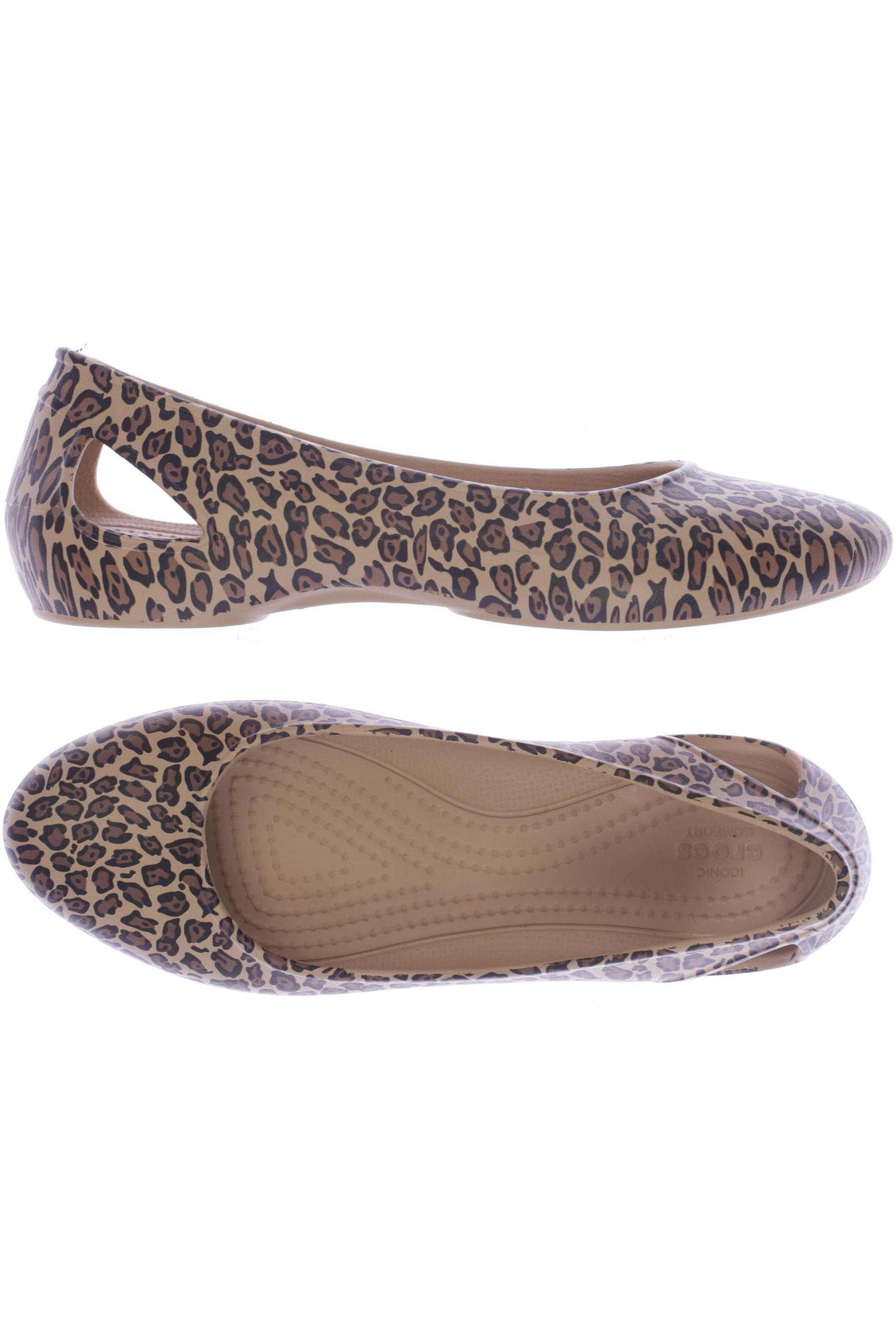 

Crocs Damen Ballerinas, beige, Gr. 7