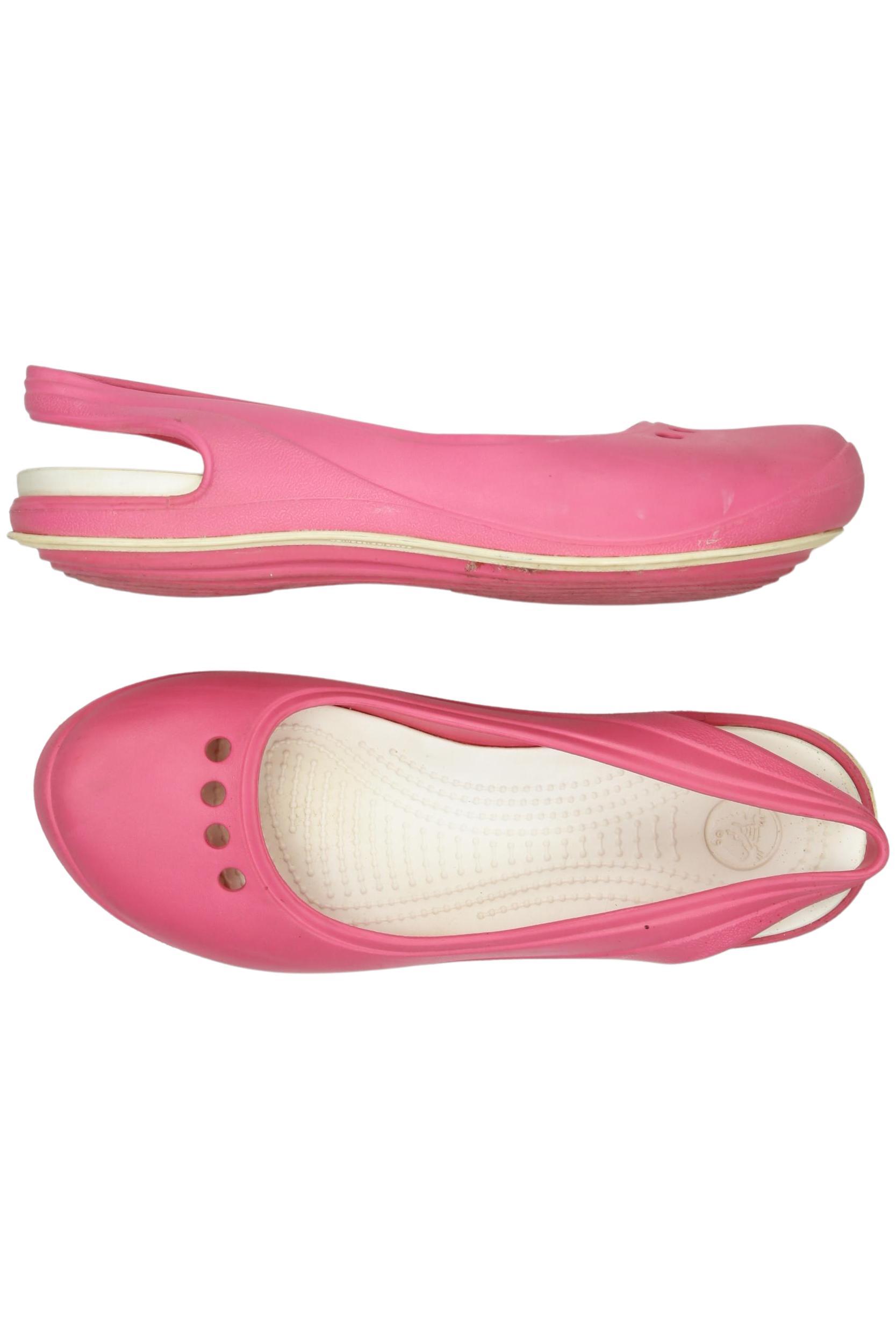 

Crocs Damen Ballerinas, pink, Gr. 10