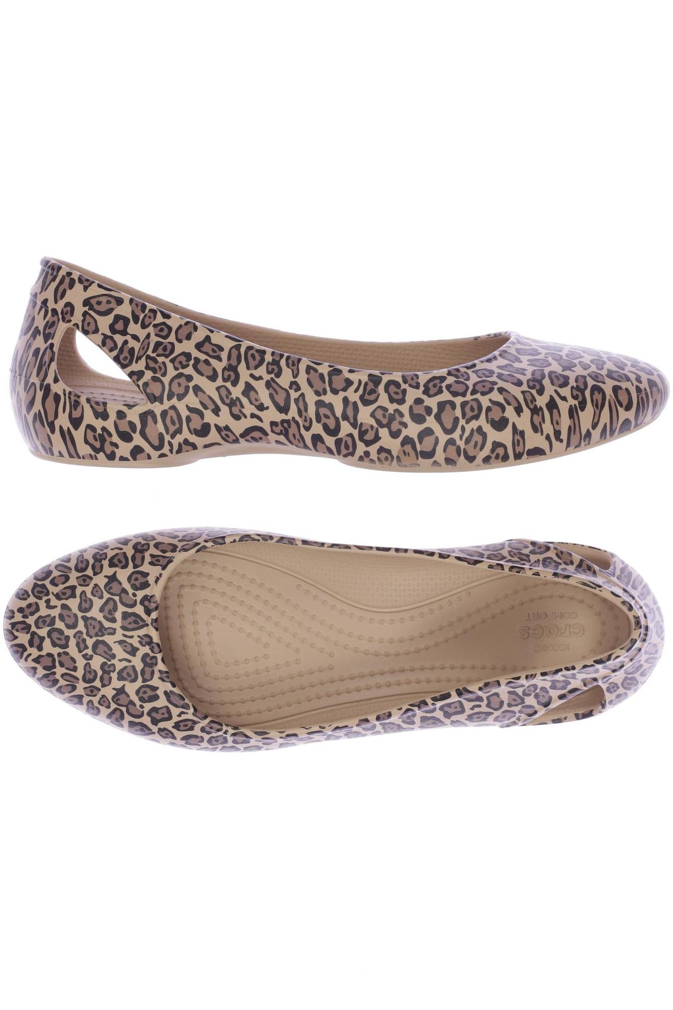 

Crocs Damen Ballerinas, braun, Gr. 7