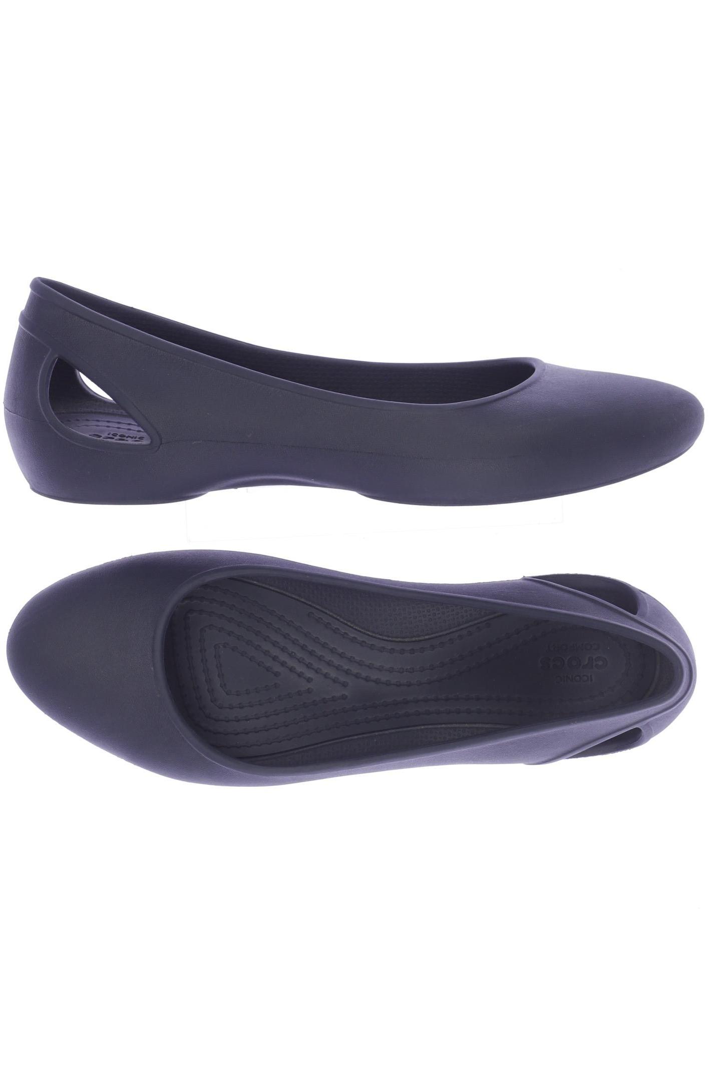 

Crocs Damen Ballerinas, marineblau, Gr. 8