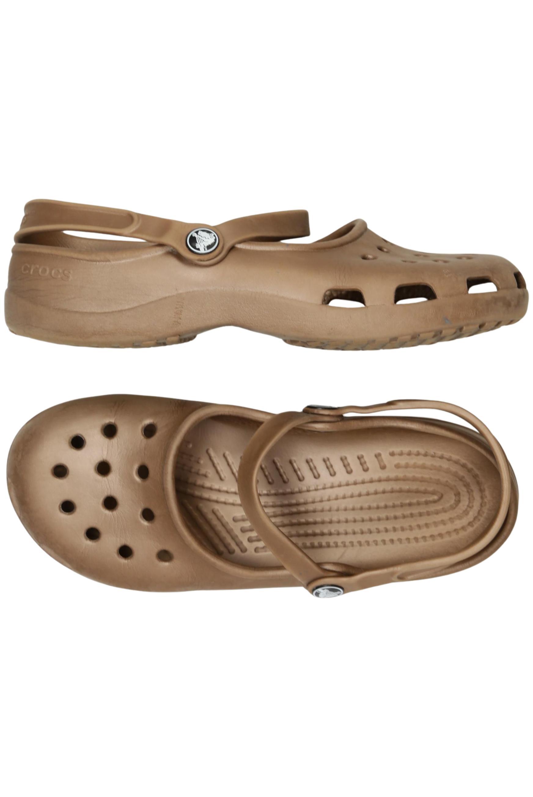 

Crocs Damen Ballerinas, braun, Gr. 7