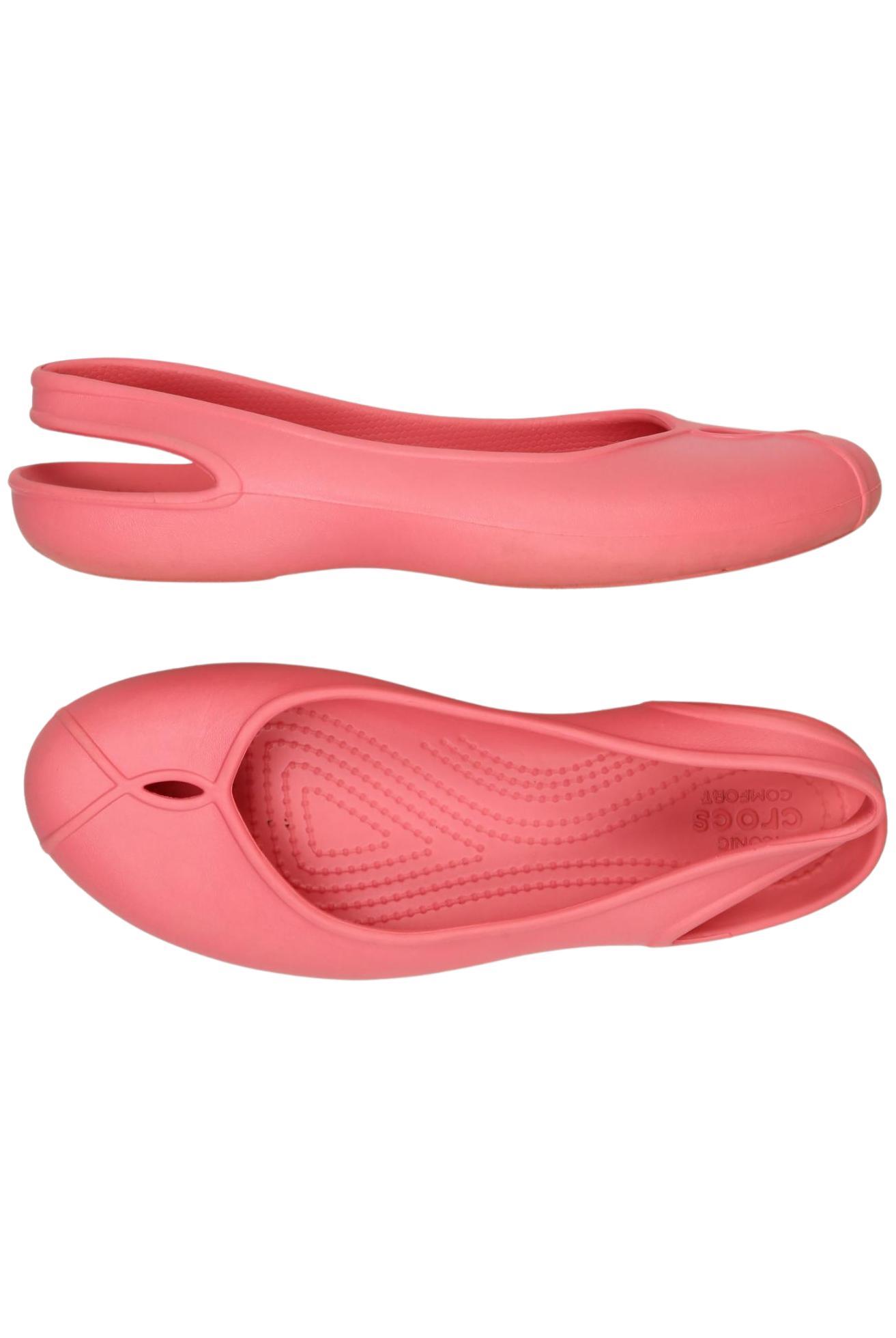 

Crocs Damen Ballerinas, pink, Gr. 8