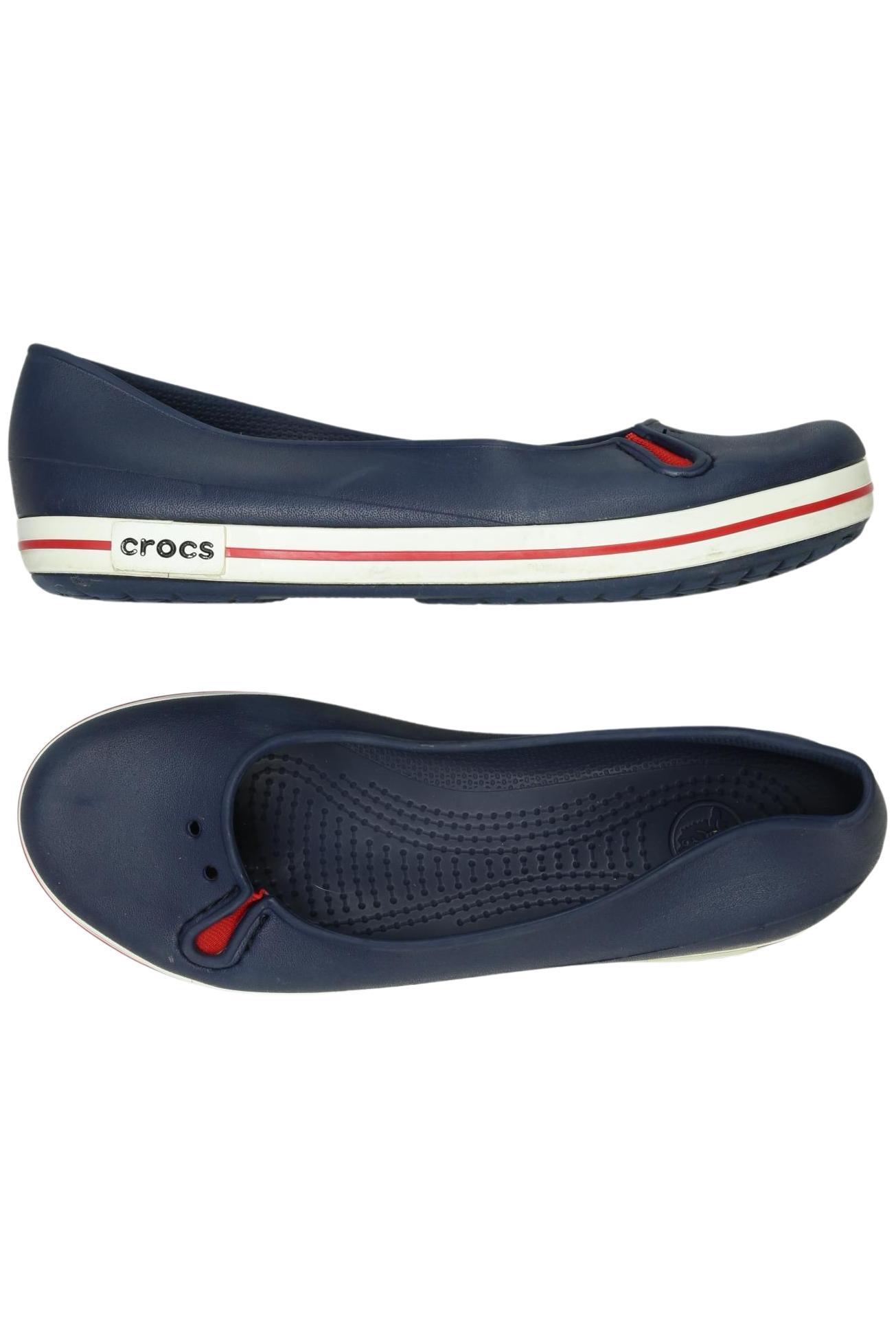 

Crocs Damen Ballerinas, marineblau, Gr. 8