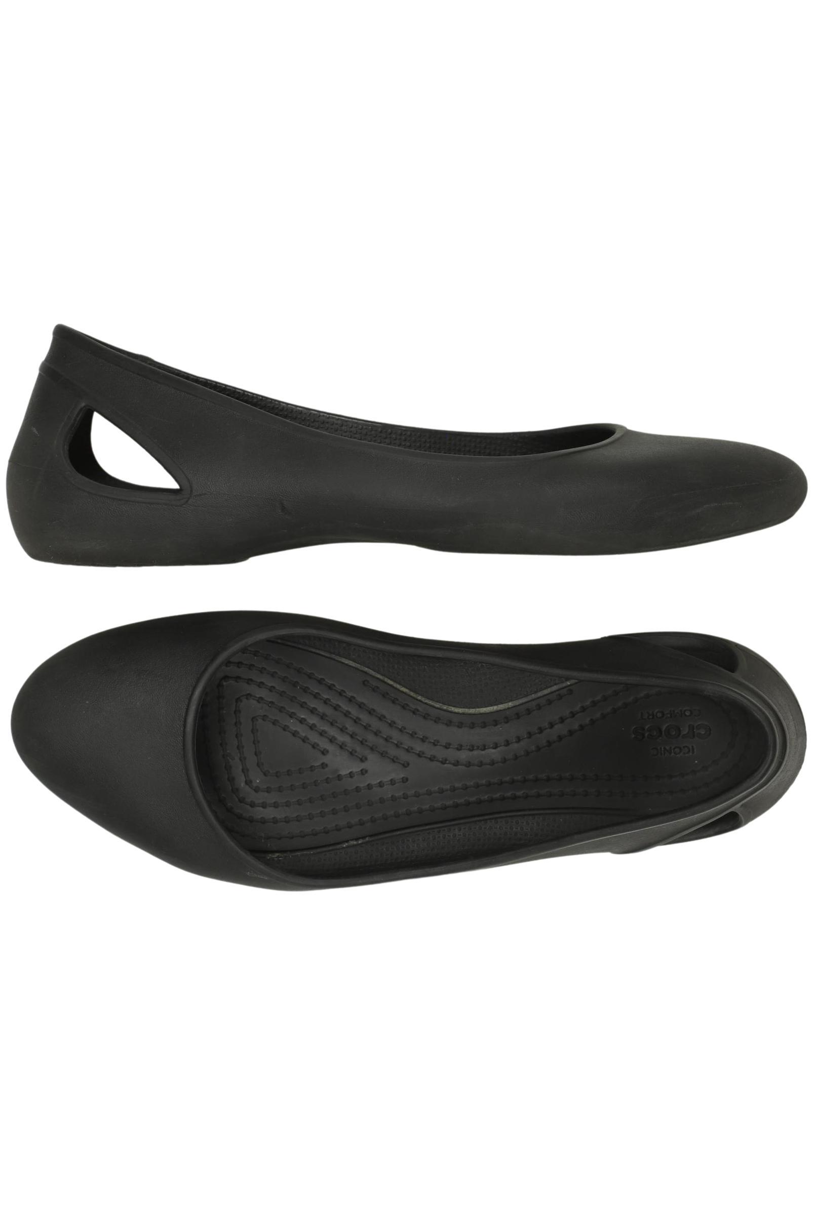 

Crocs Damen Ballerinas, schwarz, Gr. 8