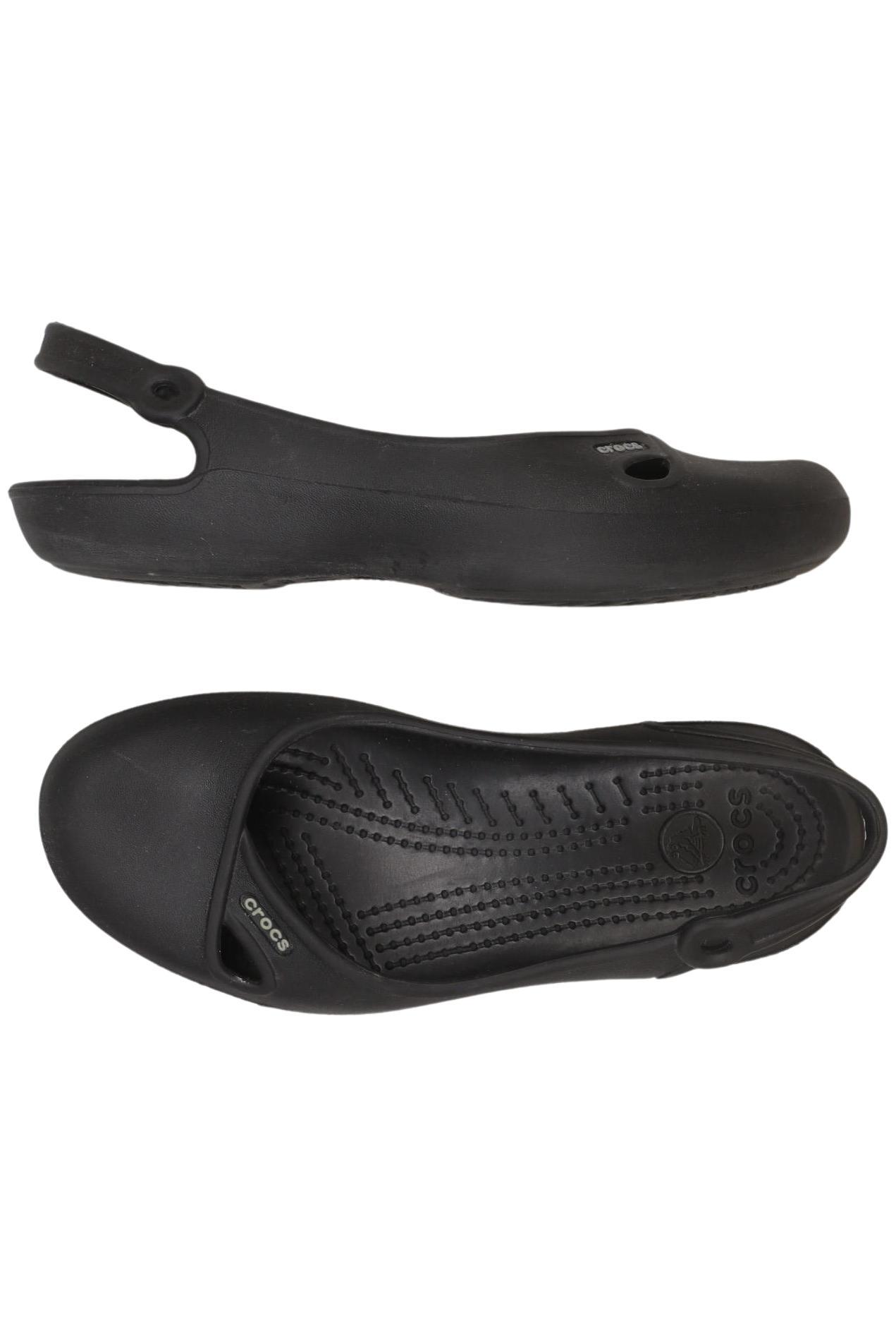 

Crocs Damen Ballerinas, schwarz, Gr. 5