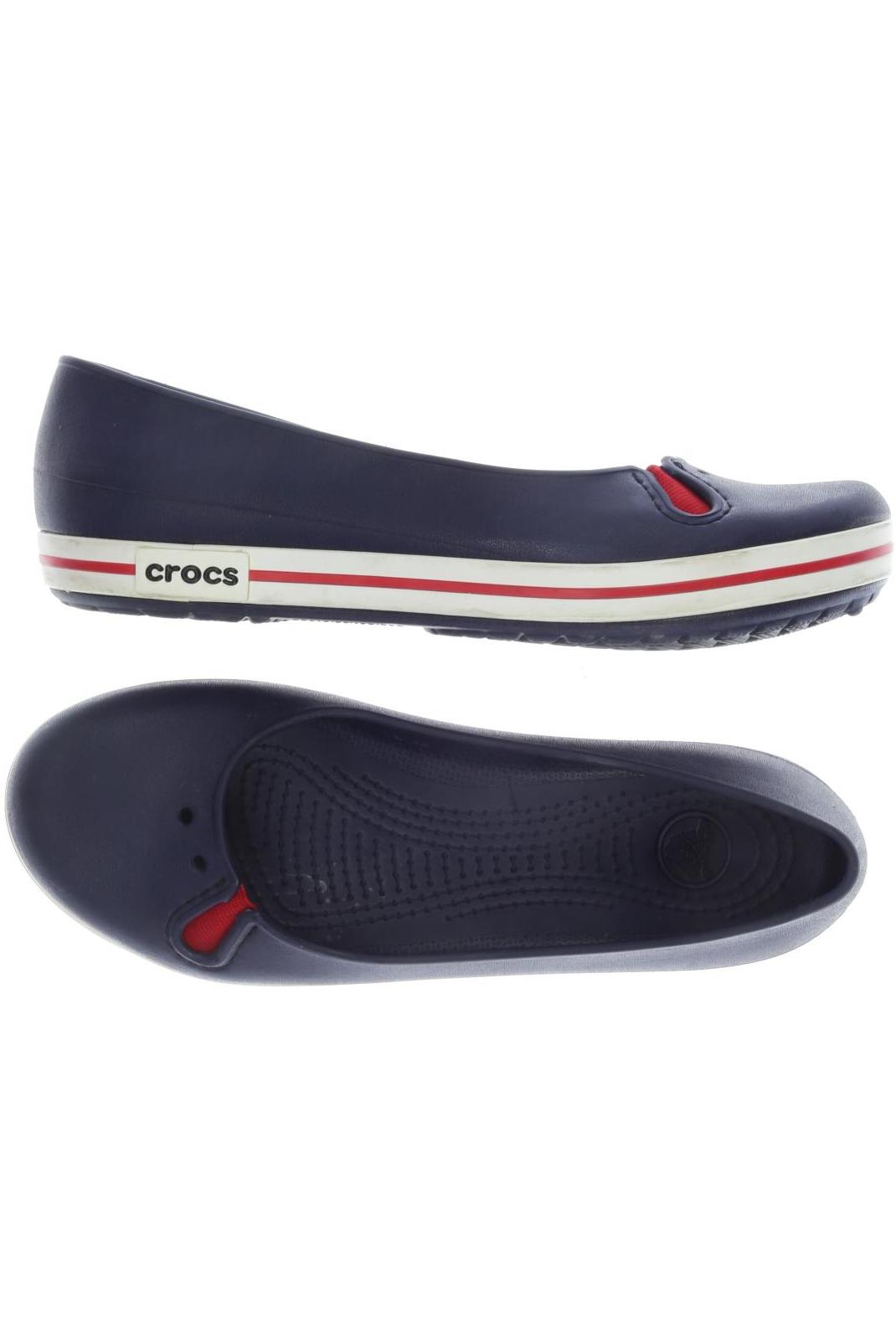 

Crocs Damen Ballerinas, marineblau, Gr. 8