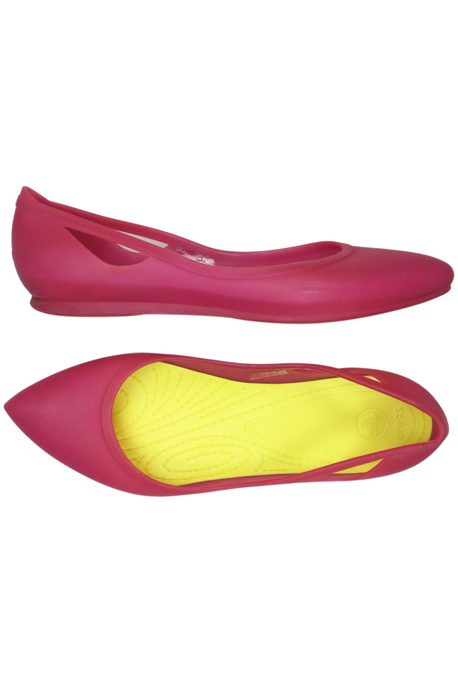 

Crocs Damen Ballerinas, pink, Gr. 9