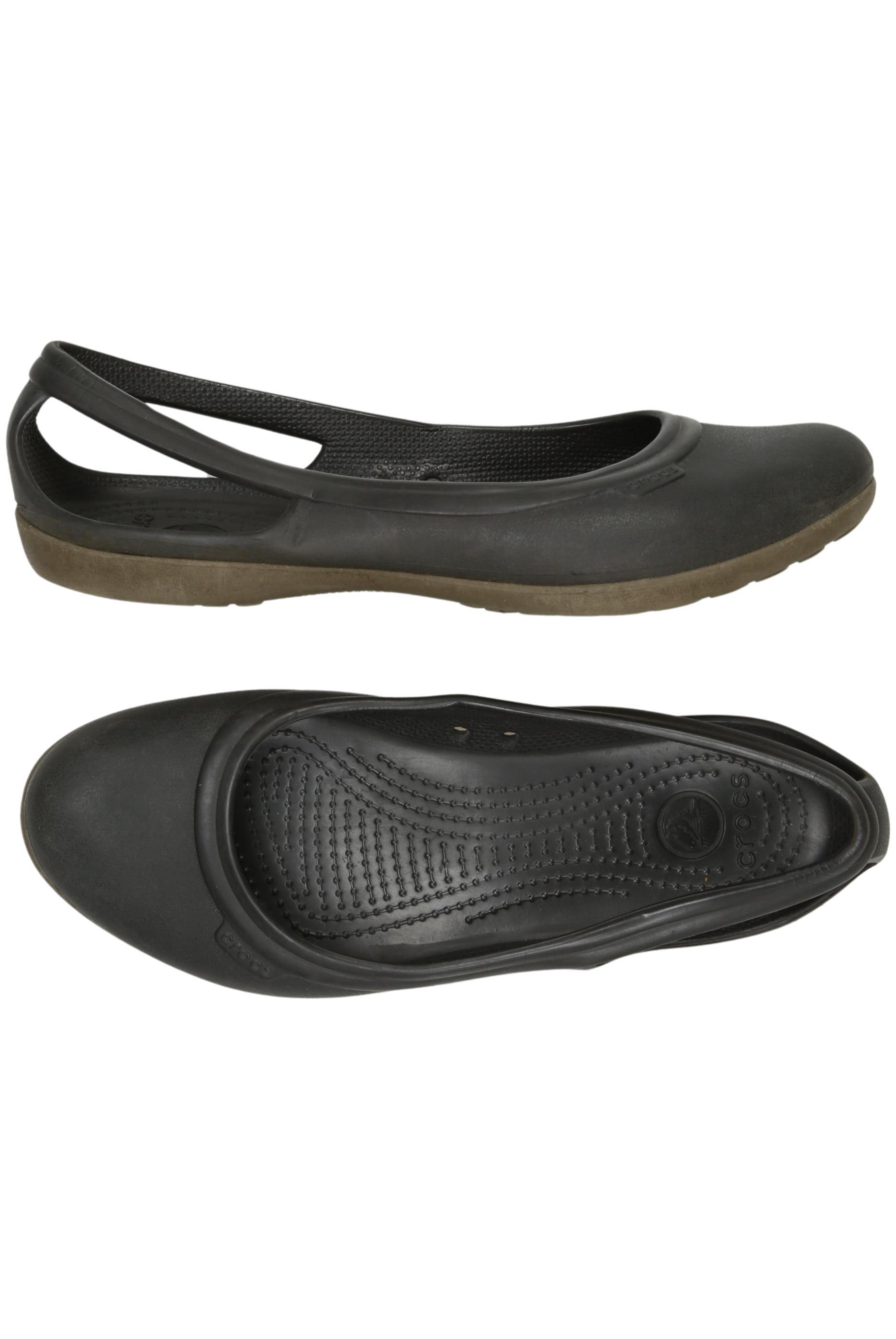 

Crocs Damen Ballerinas, grau, Gr. 9