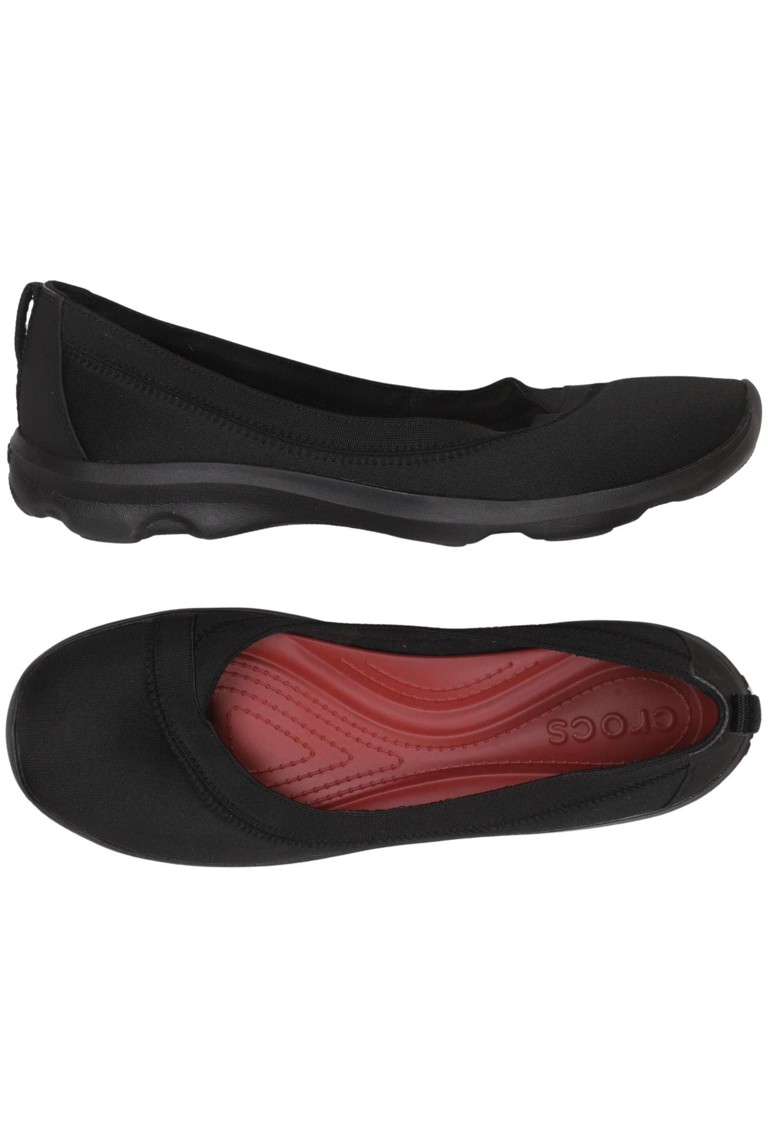 

Crocs Damen Ballerinas, schwarz, Gr. 10