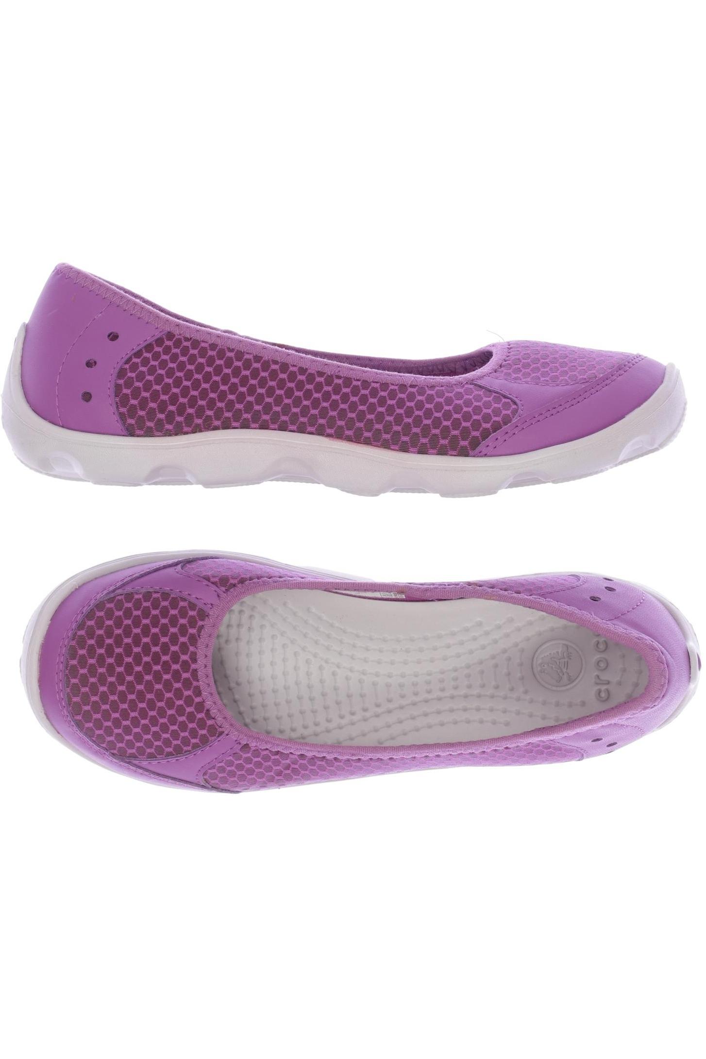 

Crocs Damen Ballerinas, pink, Gr. 6