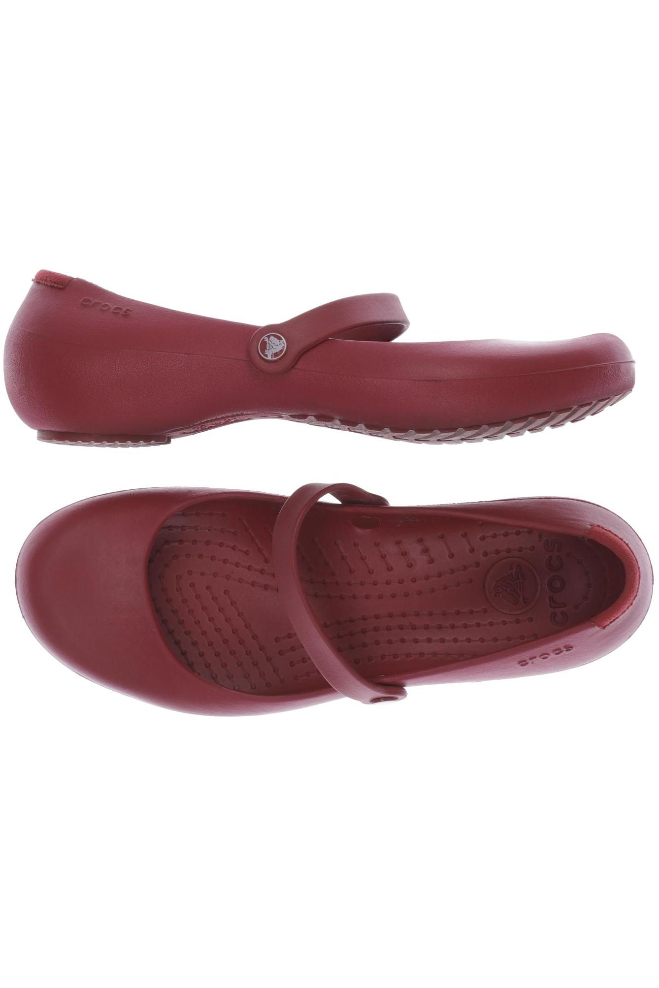 

Crocs Damen Ballerinas, bordeaux, Gr. 8