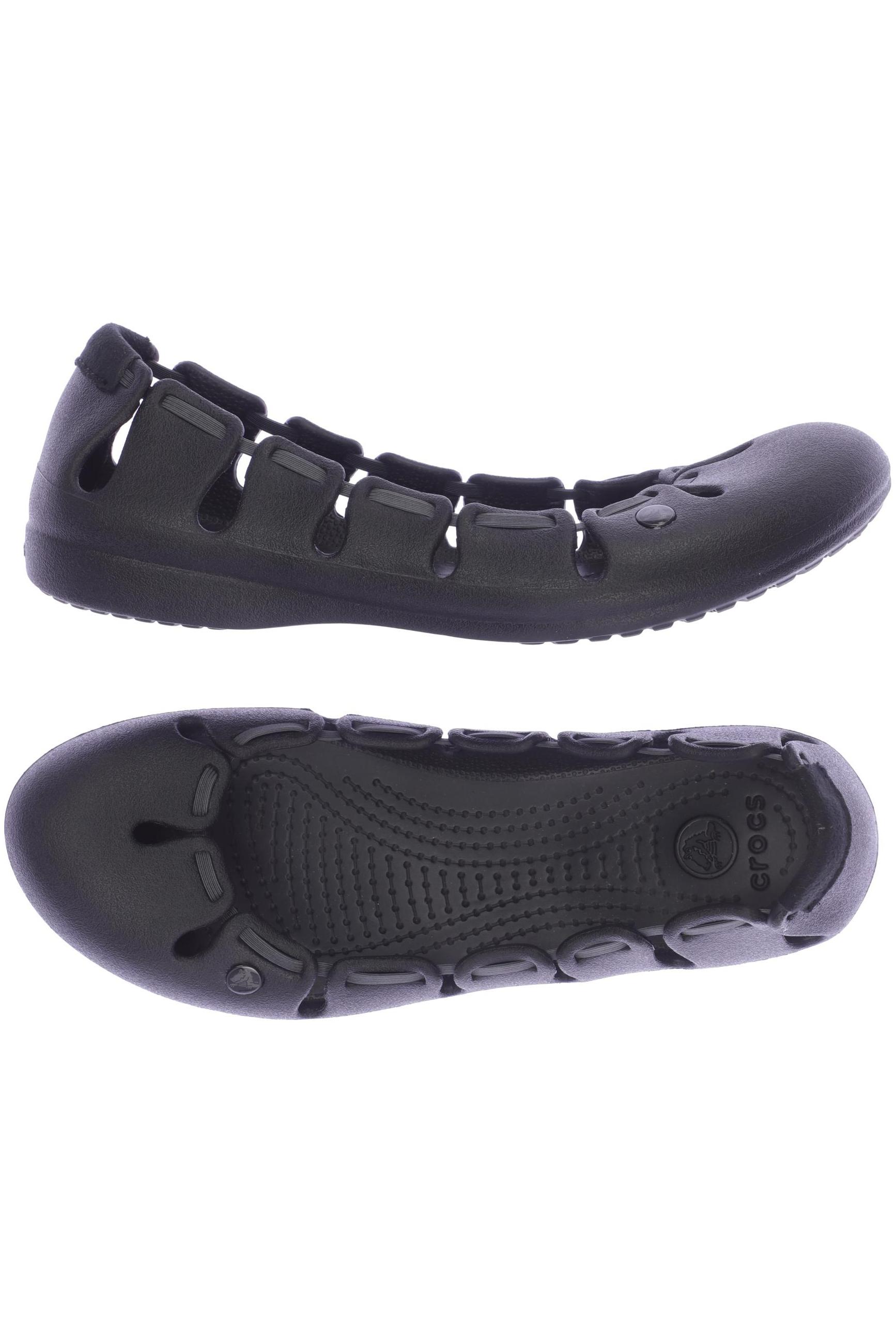 

Crocs Damen Ballerinas, schwarz