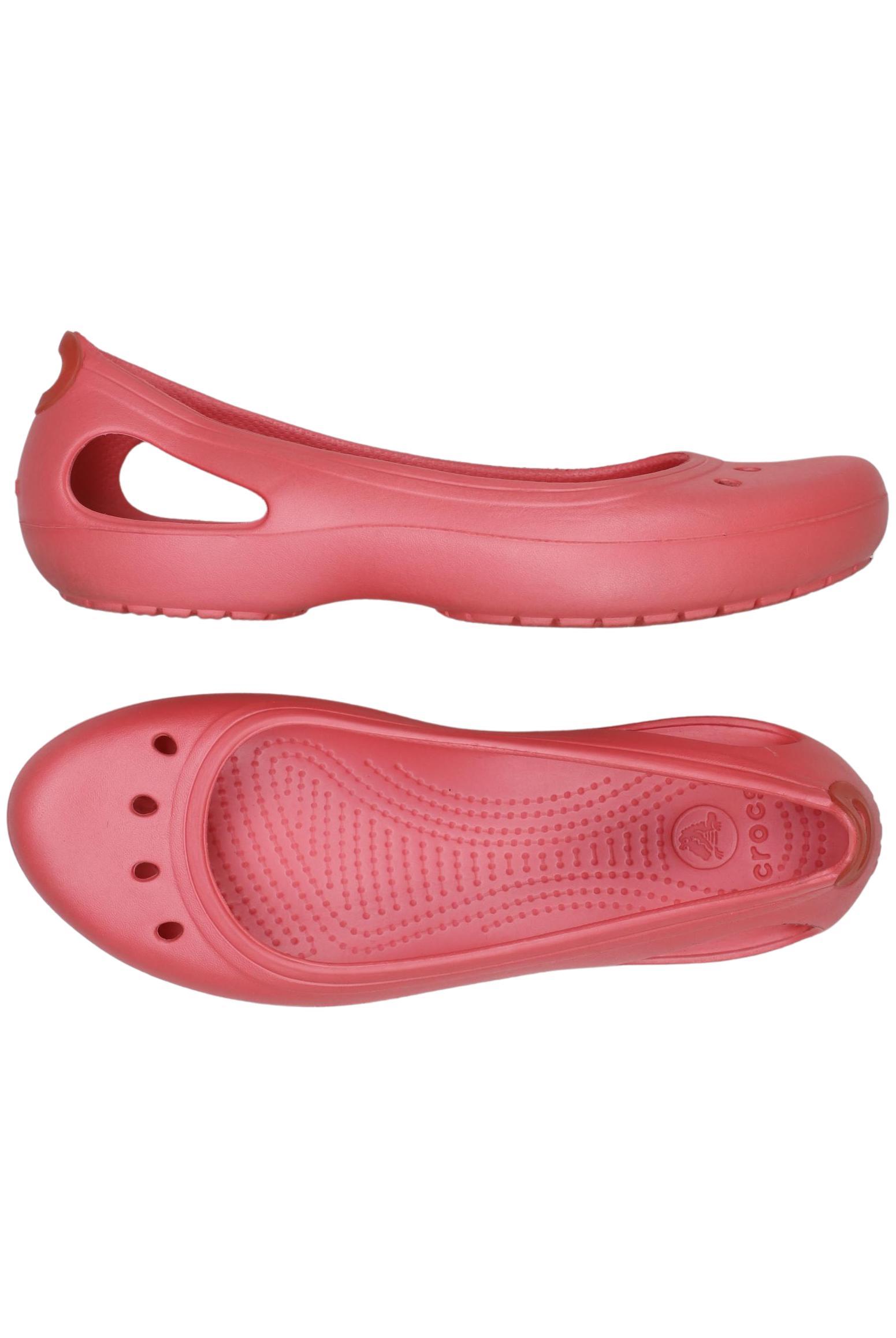 

Crocs Damen Ballerinas, rot, Gr. 8