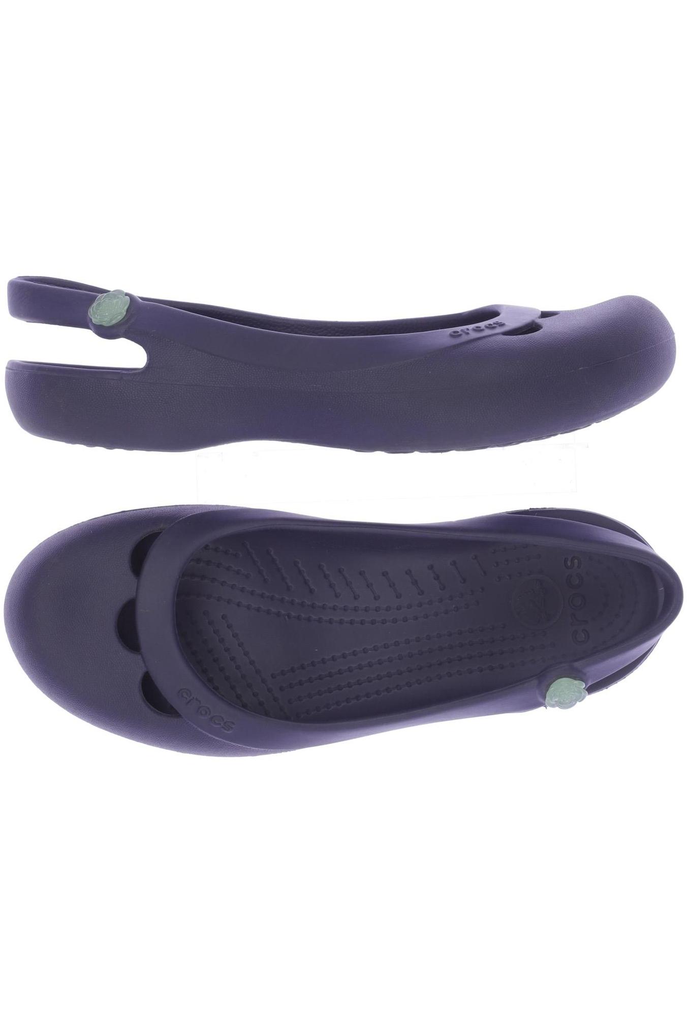 

Crocs Damen Ballerinas, marineblau, Gr. 8