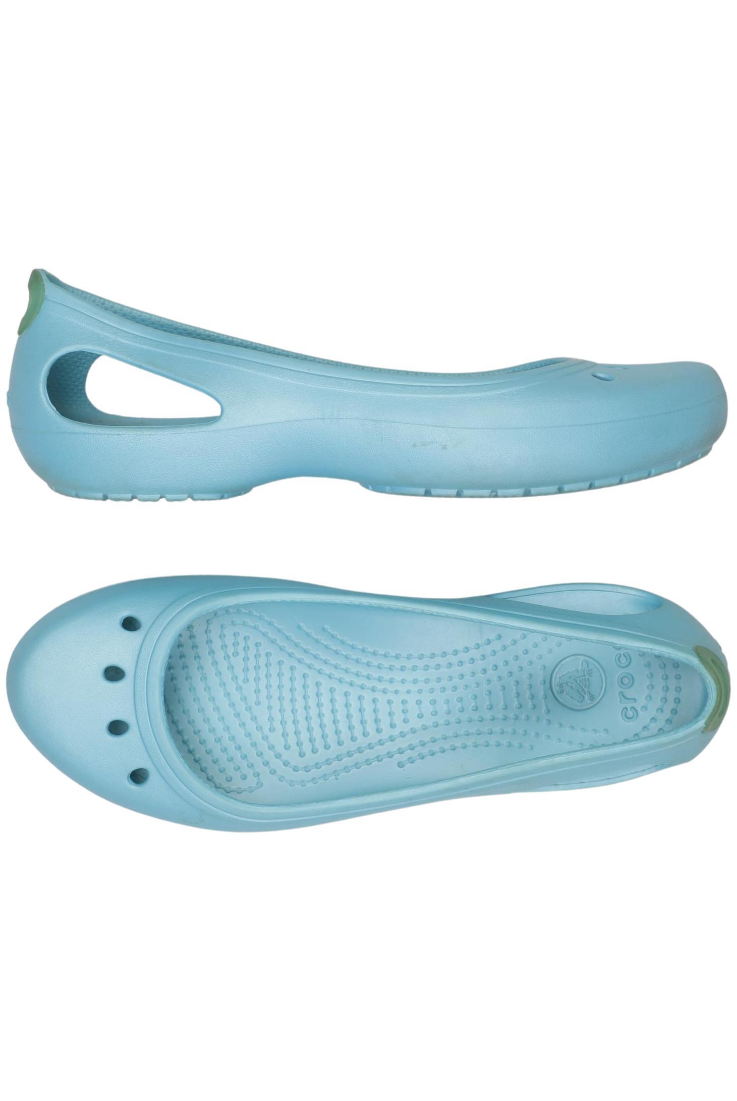 

Crocs Damen Ballerinas, hellblau, Gr. 7