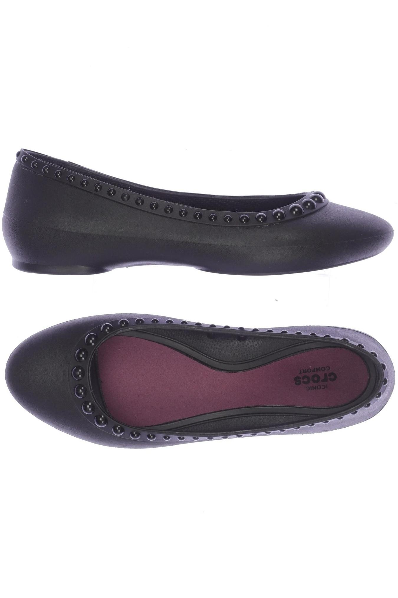 

Crocs Damen Ballerinas, schwarz, Gr. 5