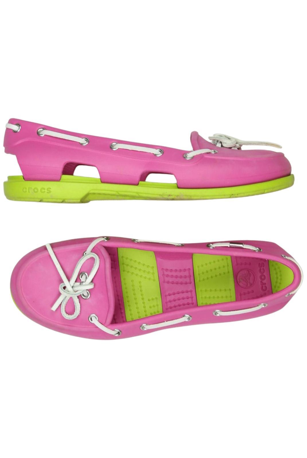

Crocs Damen Halbschuh, pink, Gr. 7