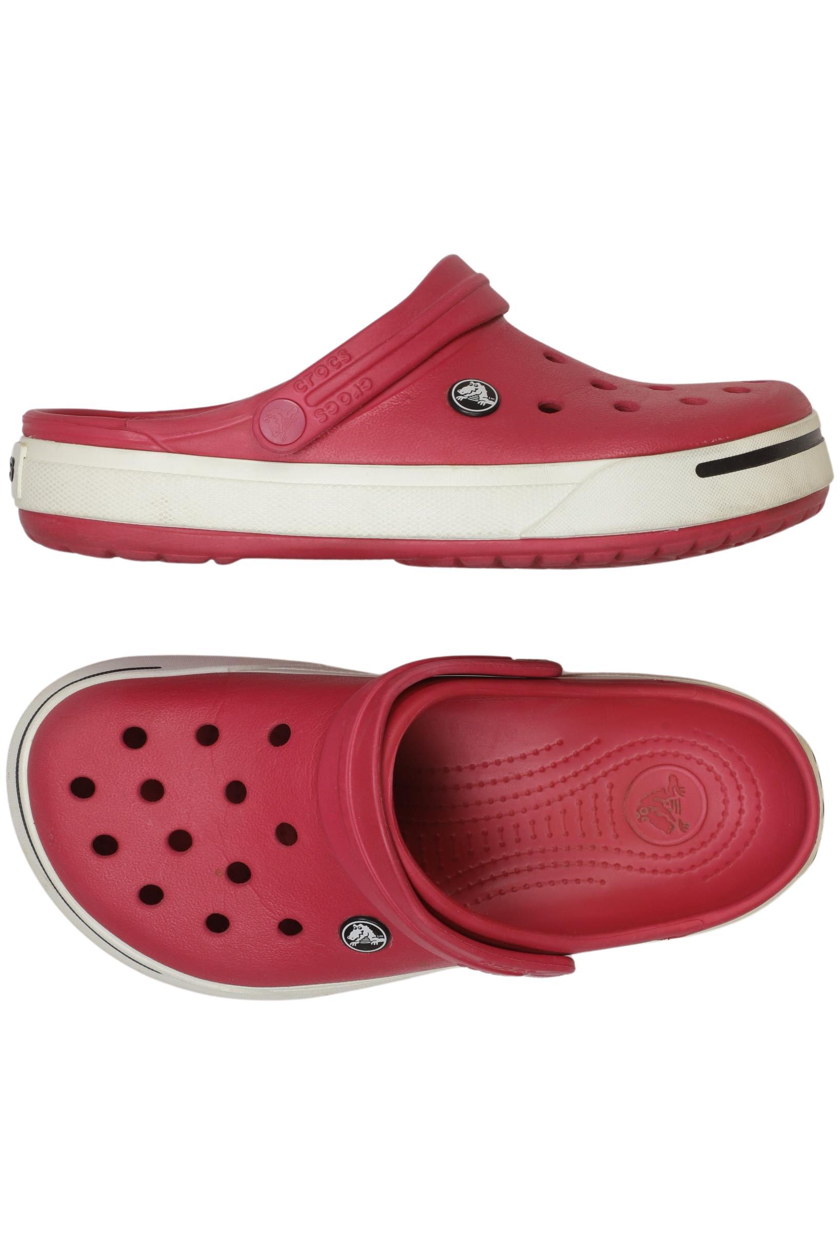 

Crocs Damen Halbschuh, rot, Gr. 8