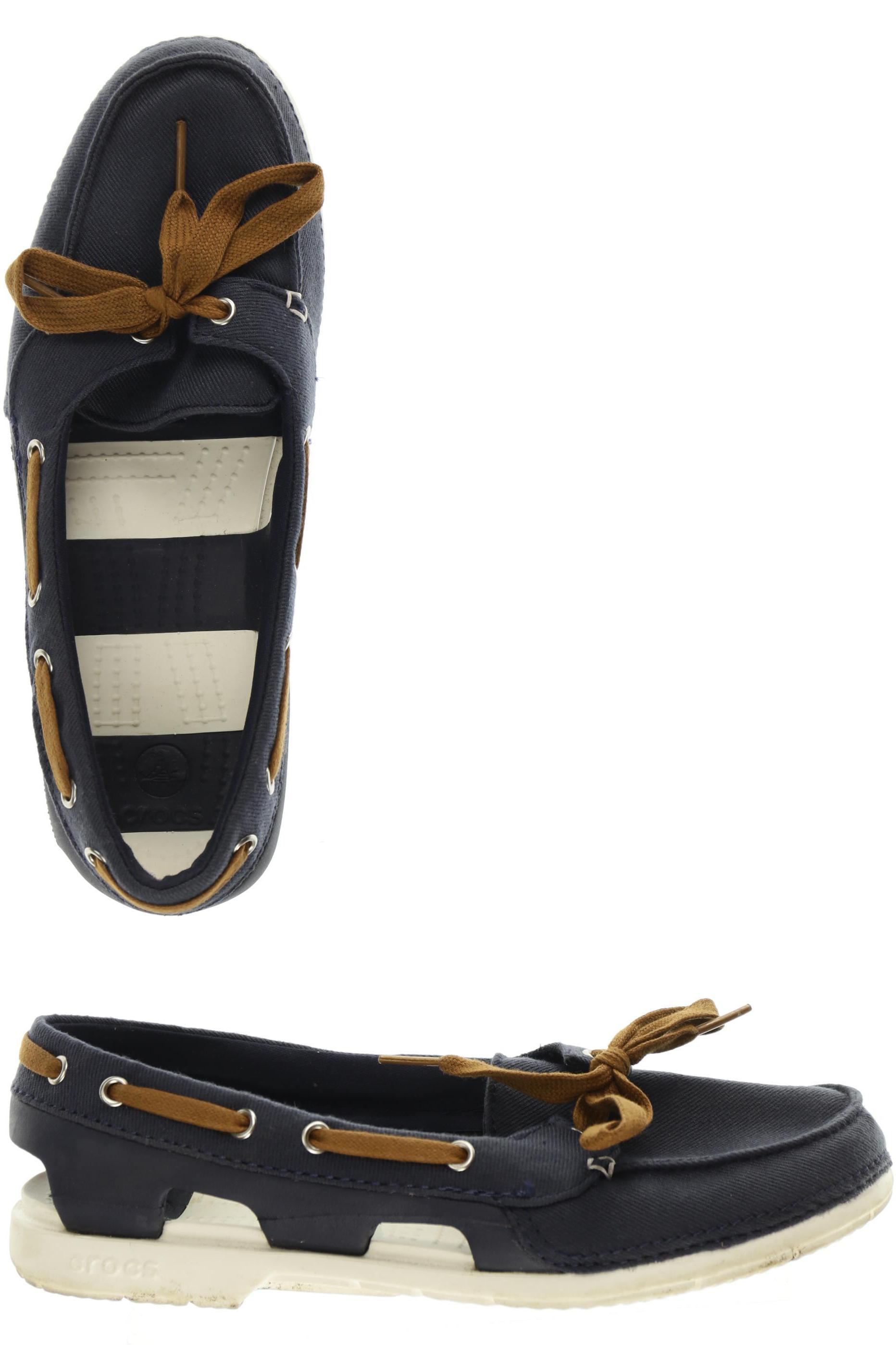 

Crocs Damen Halbschuh, blau, Gr. 8