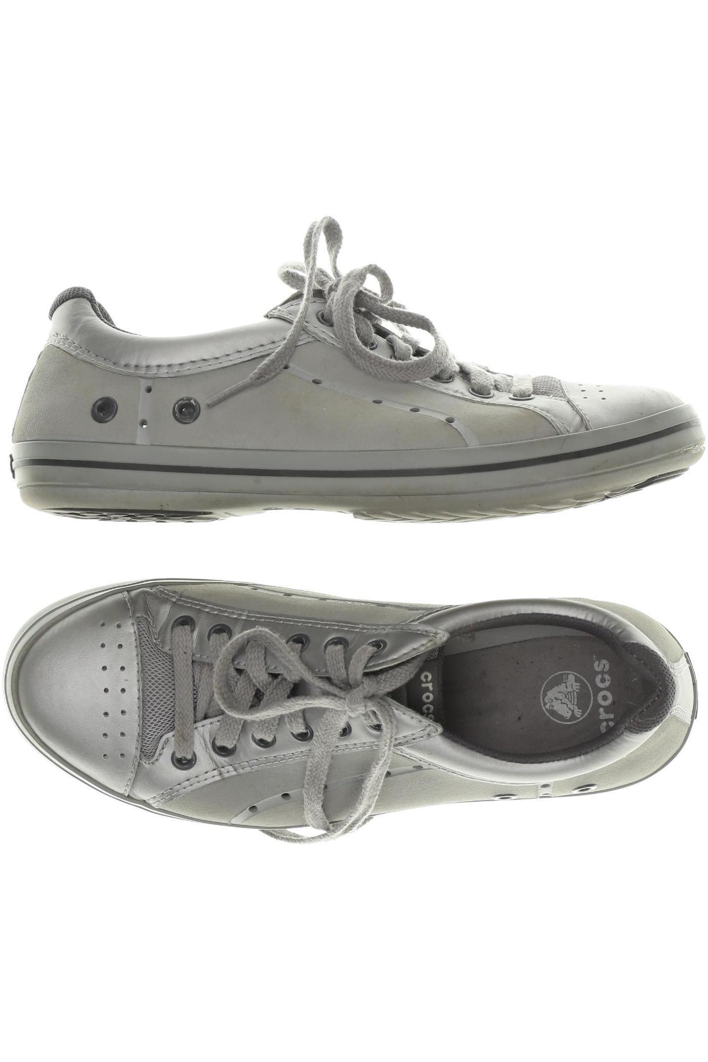 

Crocs Damen Halbschuh, grau, Gr. 8