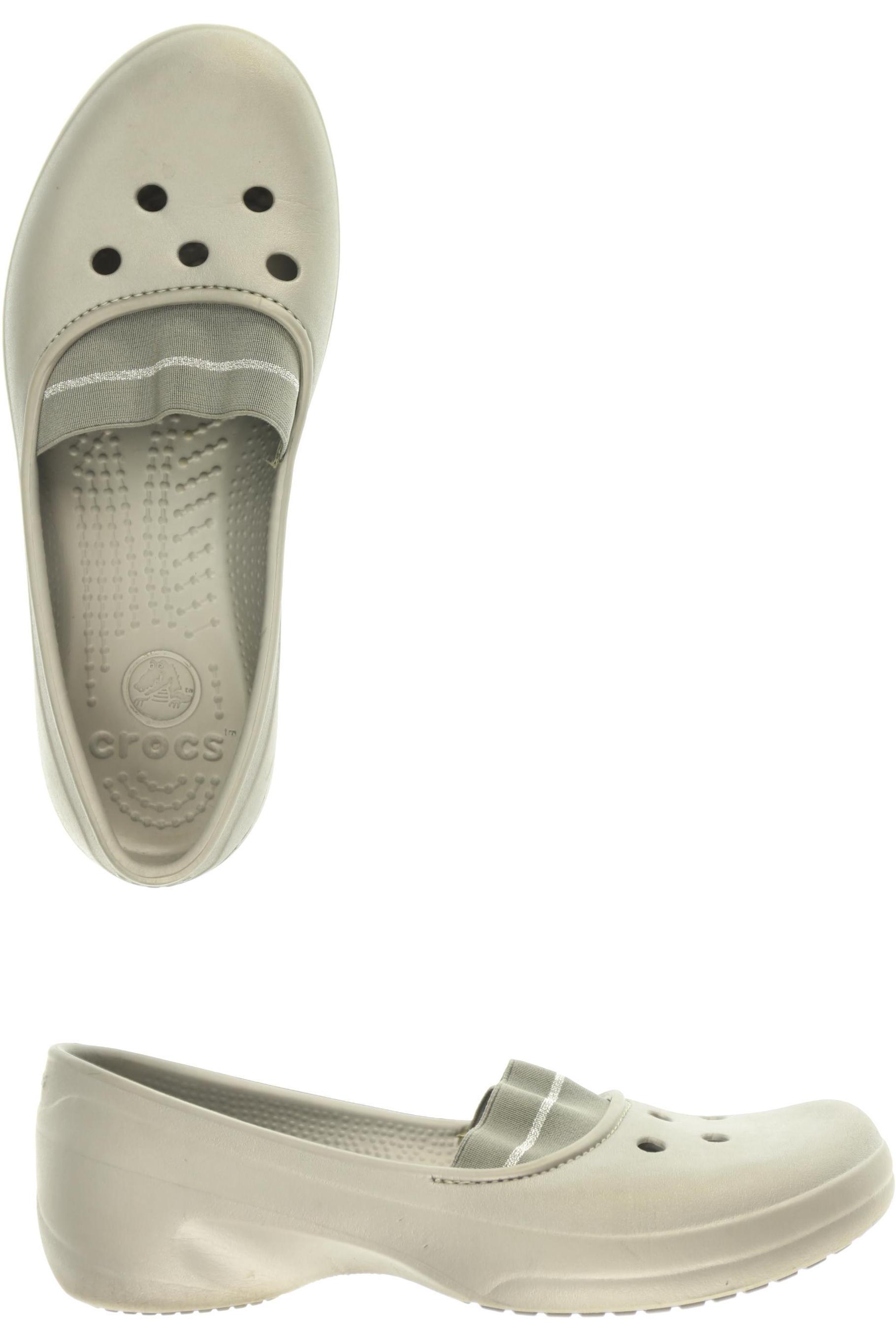 

Crocs Damen Halbschuh, grau, Gr. 9