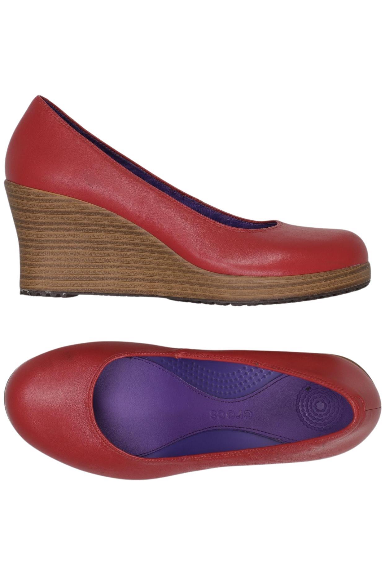 

Crocs Damen Pumps, rot, Gr. 8