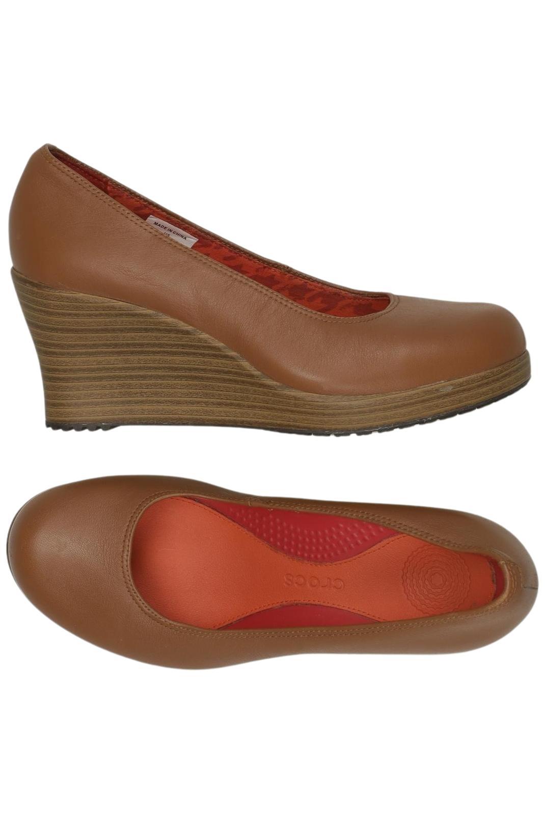 

Crocs Damen Pumps, braun, Gr. 6.5