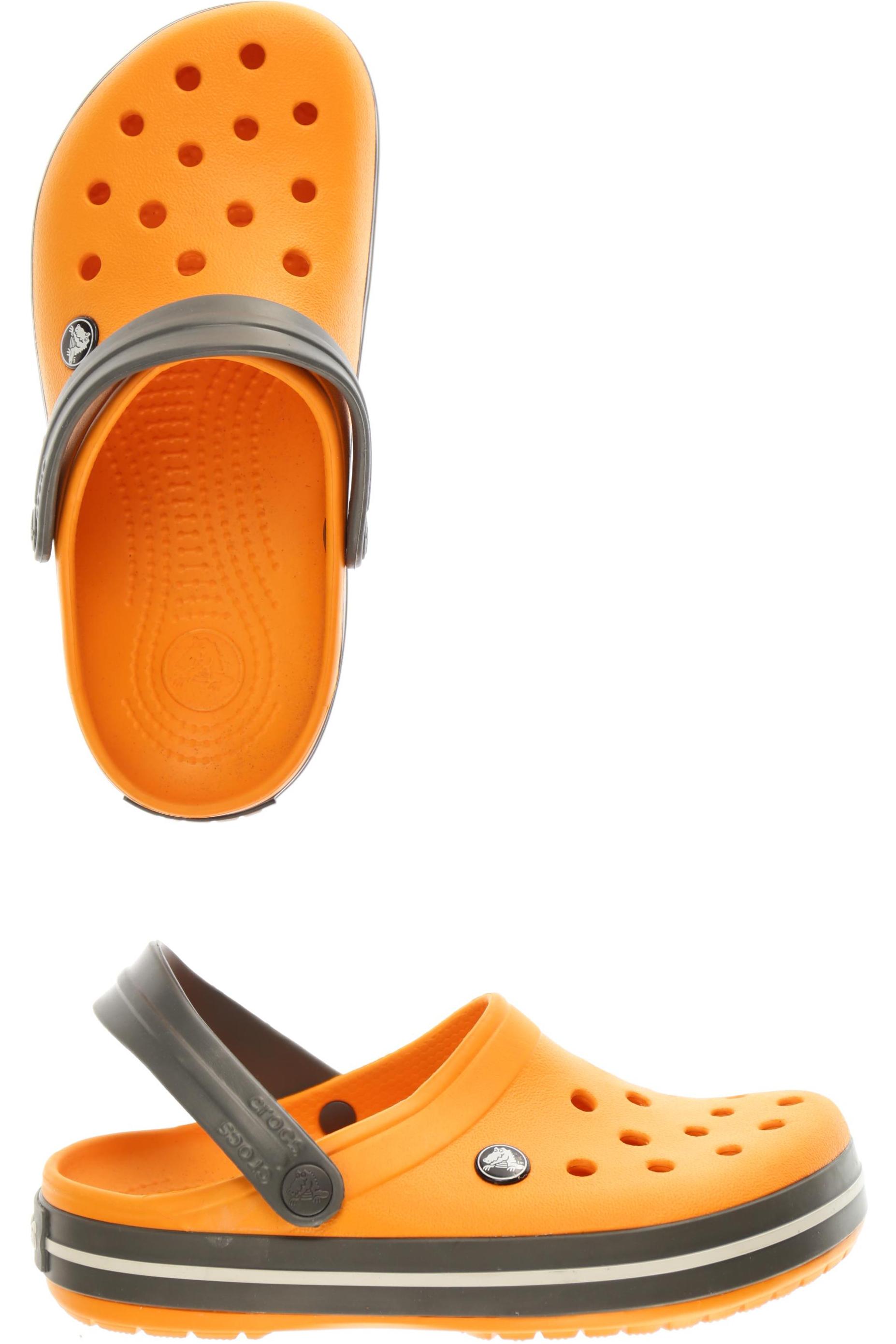 

Crocs Damen Sandale, orange, Gr. 5