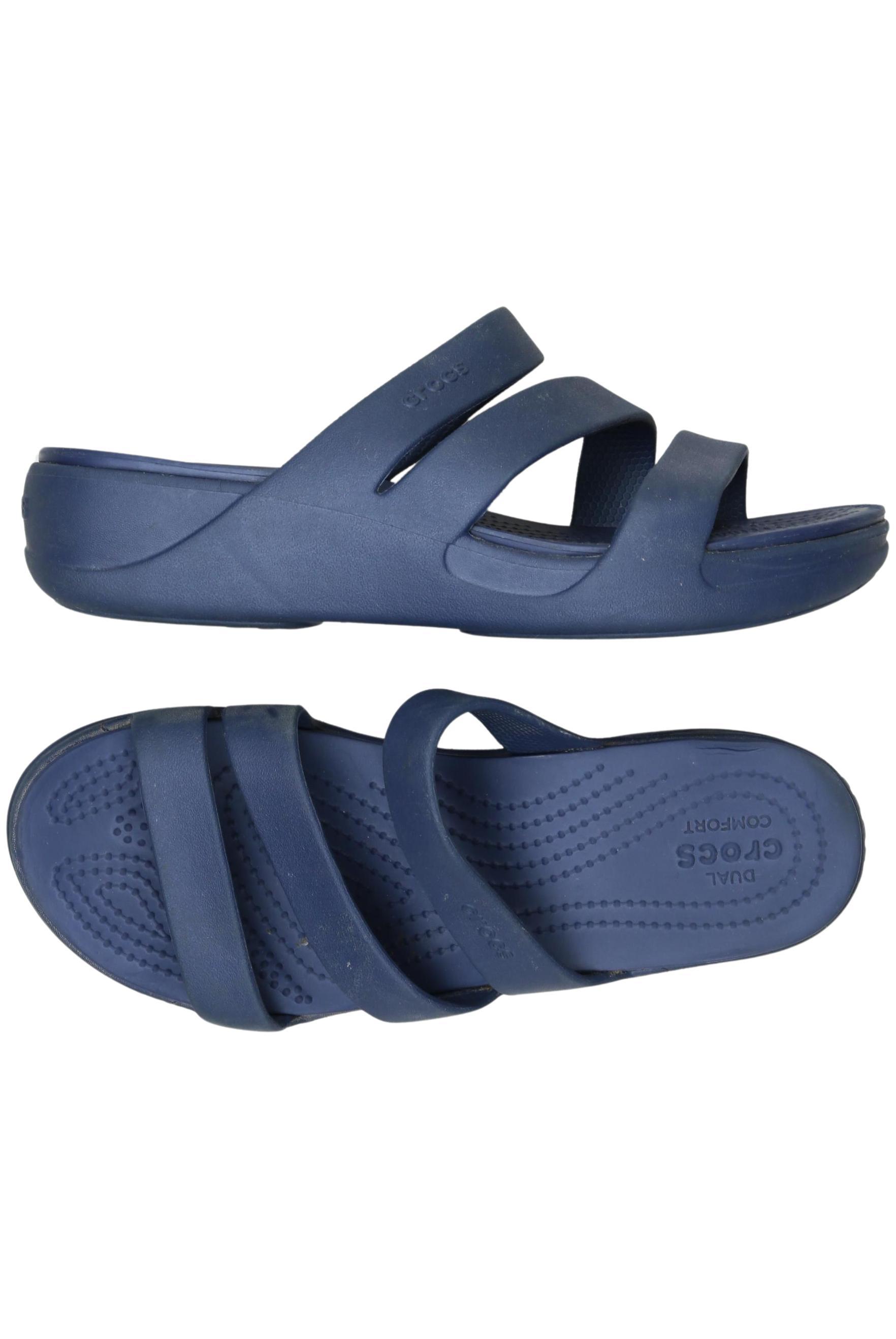 

Crocs Damen Sandale, marineblau, Gr. 8