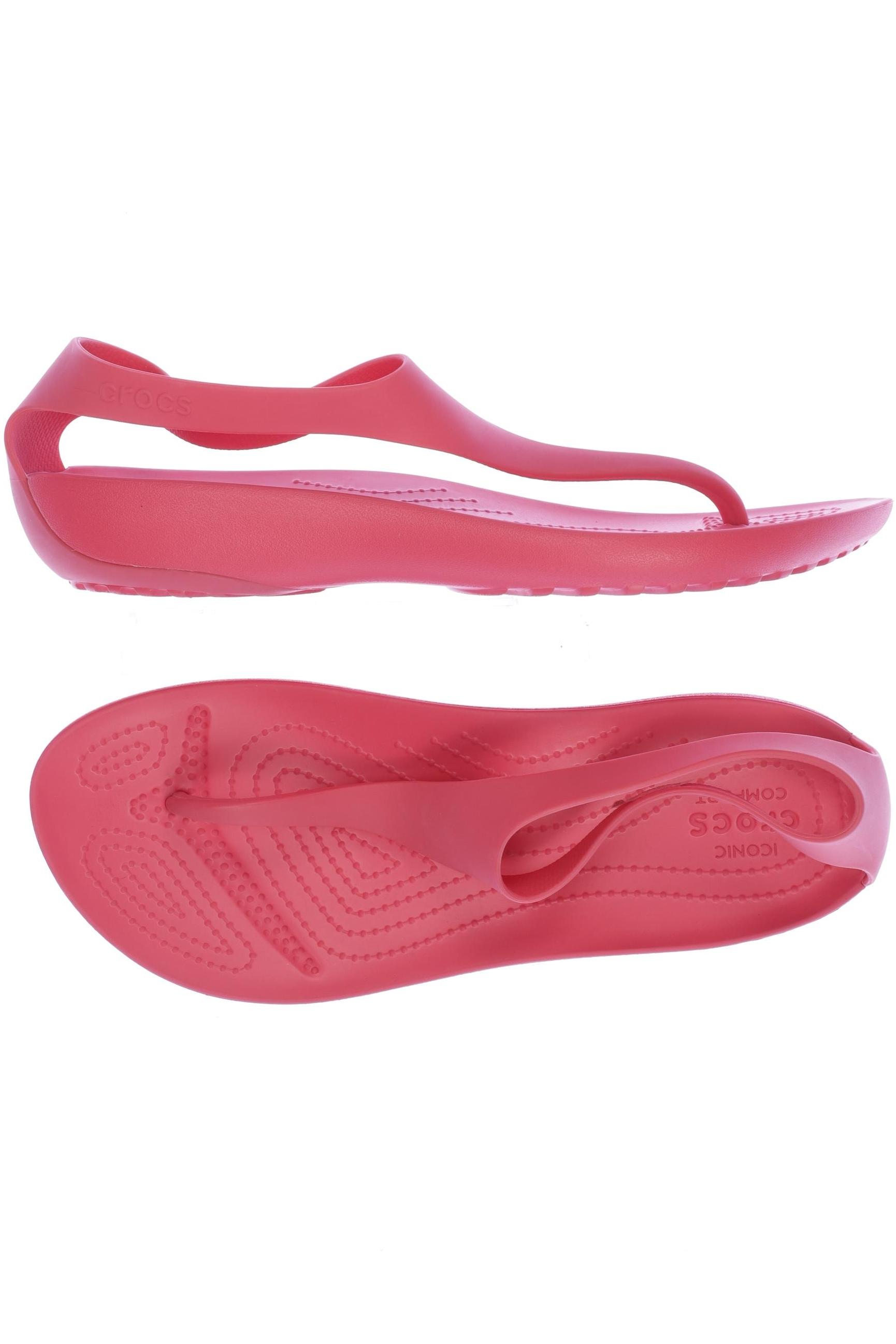 

Crocs Damen Sandale, rot, Gr. 9