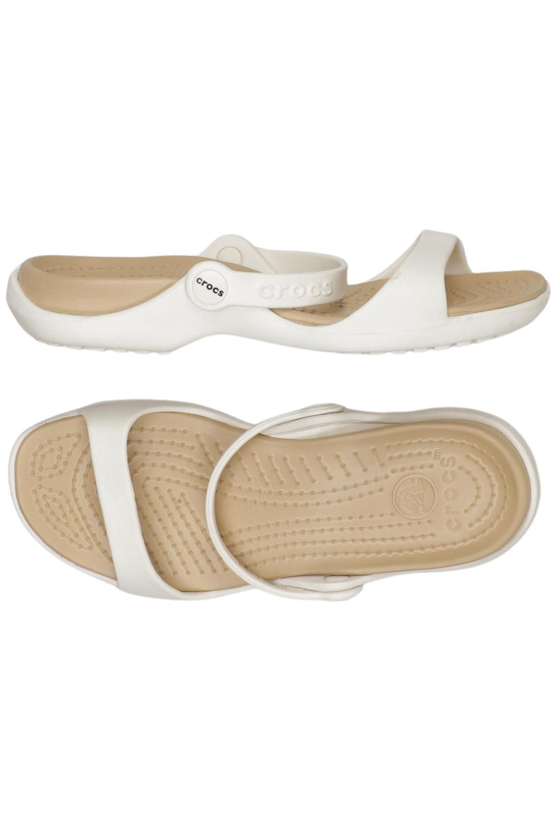 

Crocs Damen Sandale, weiß, Gr. 7