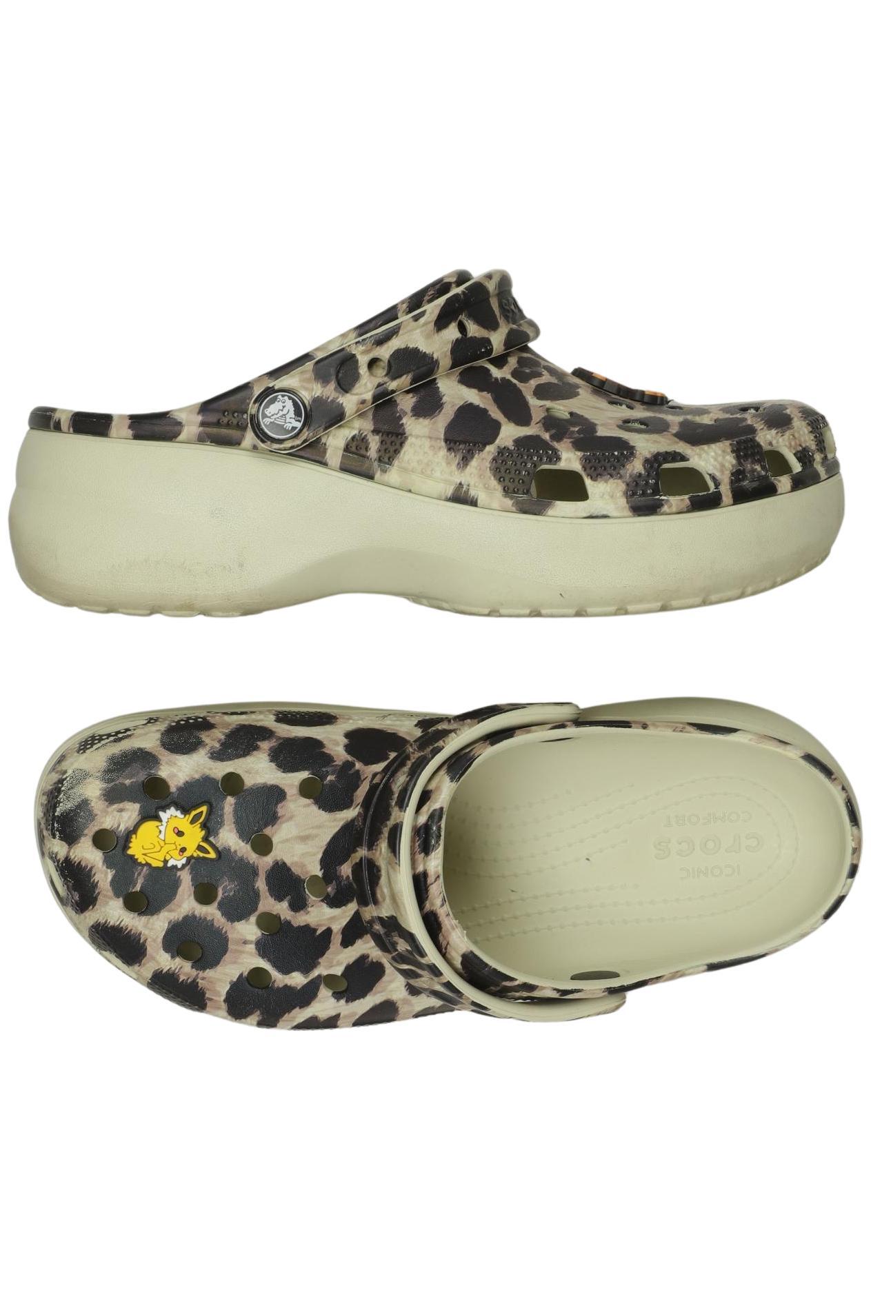 

Crocs Damen Sandale, beige, Gr. 8