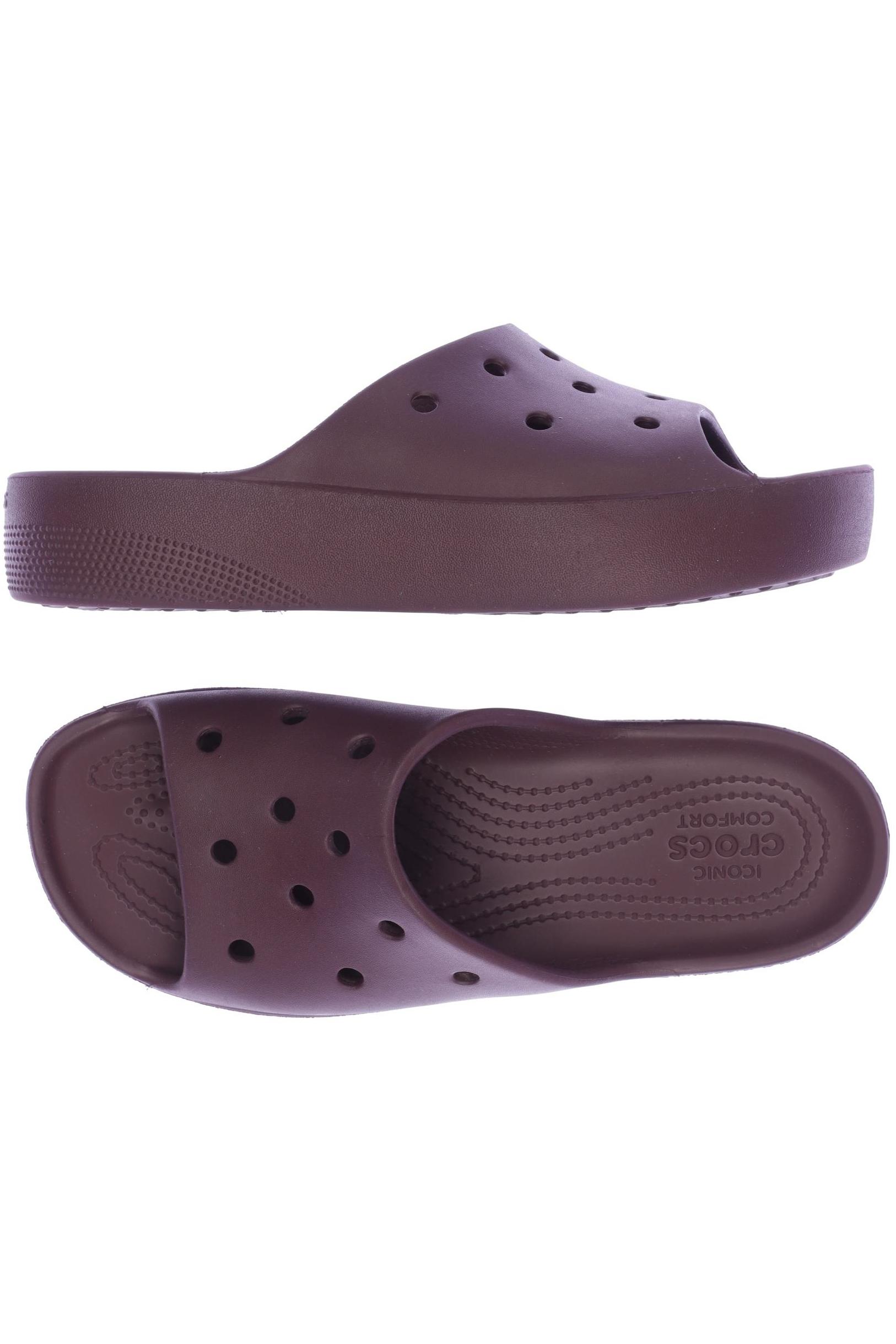 

Crocs Damen Sandale, bordeaux, Gr. 7