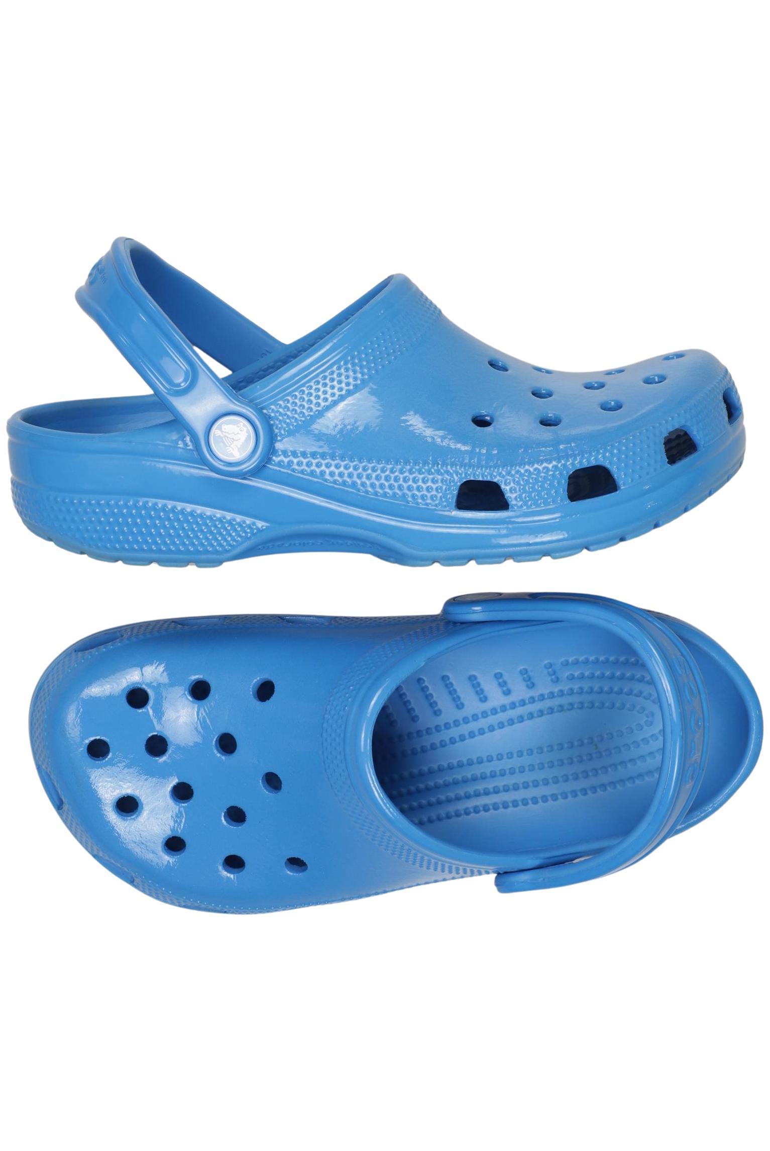 

Crocs Damen Sandale, blau, Gr. 7