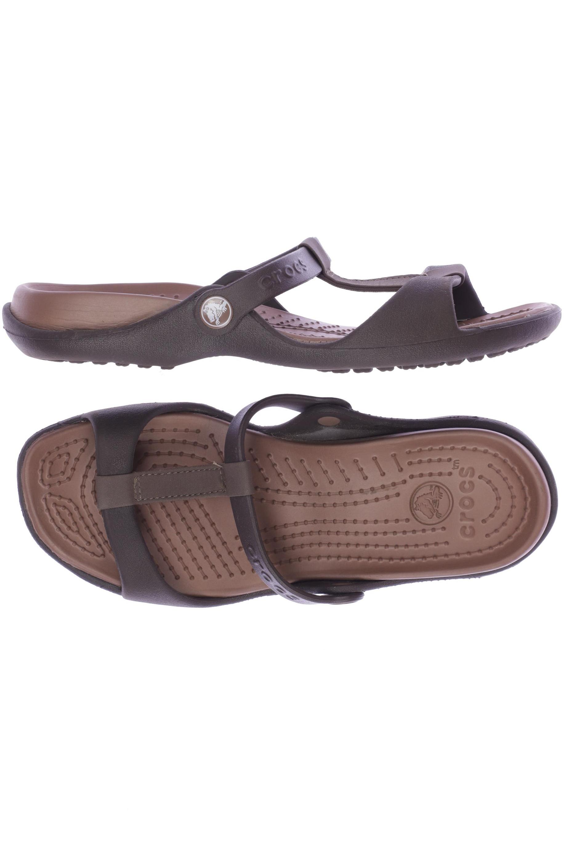 

Crocs Damen Sandale, braun, Gr. 9