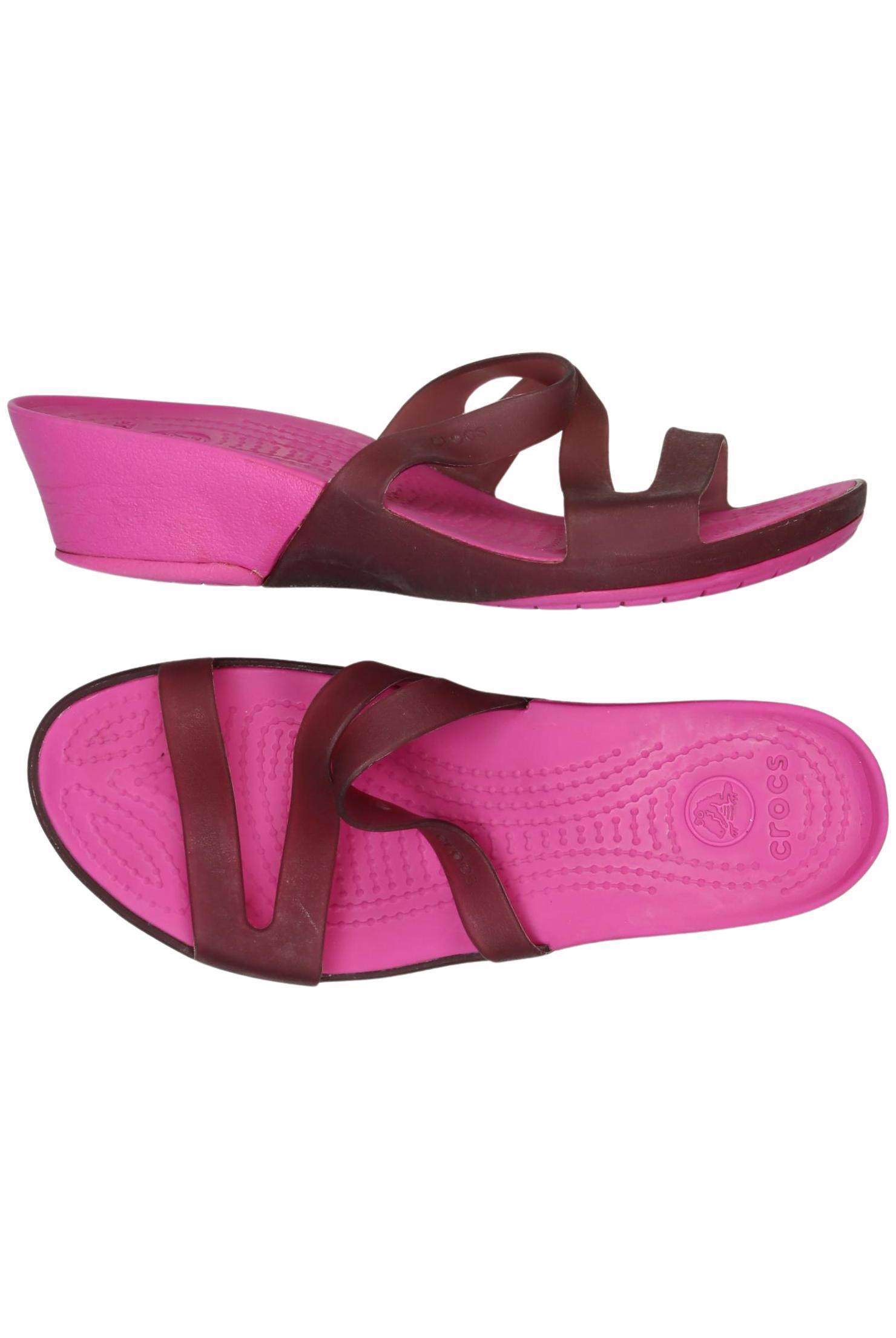 

Crocs Damen Sandale, pink, Gr. 35