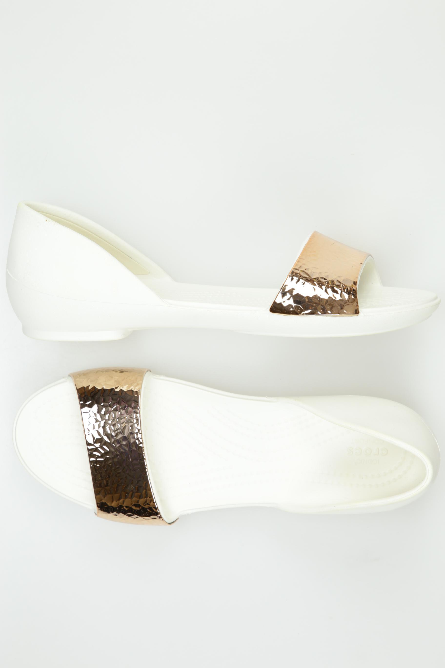 

Crocs Damen Sandale, weiß, Gr. 8