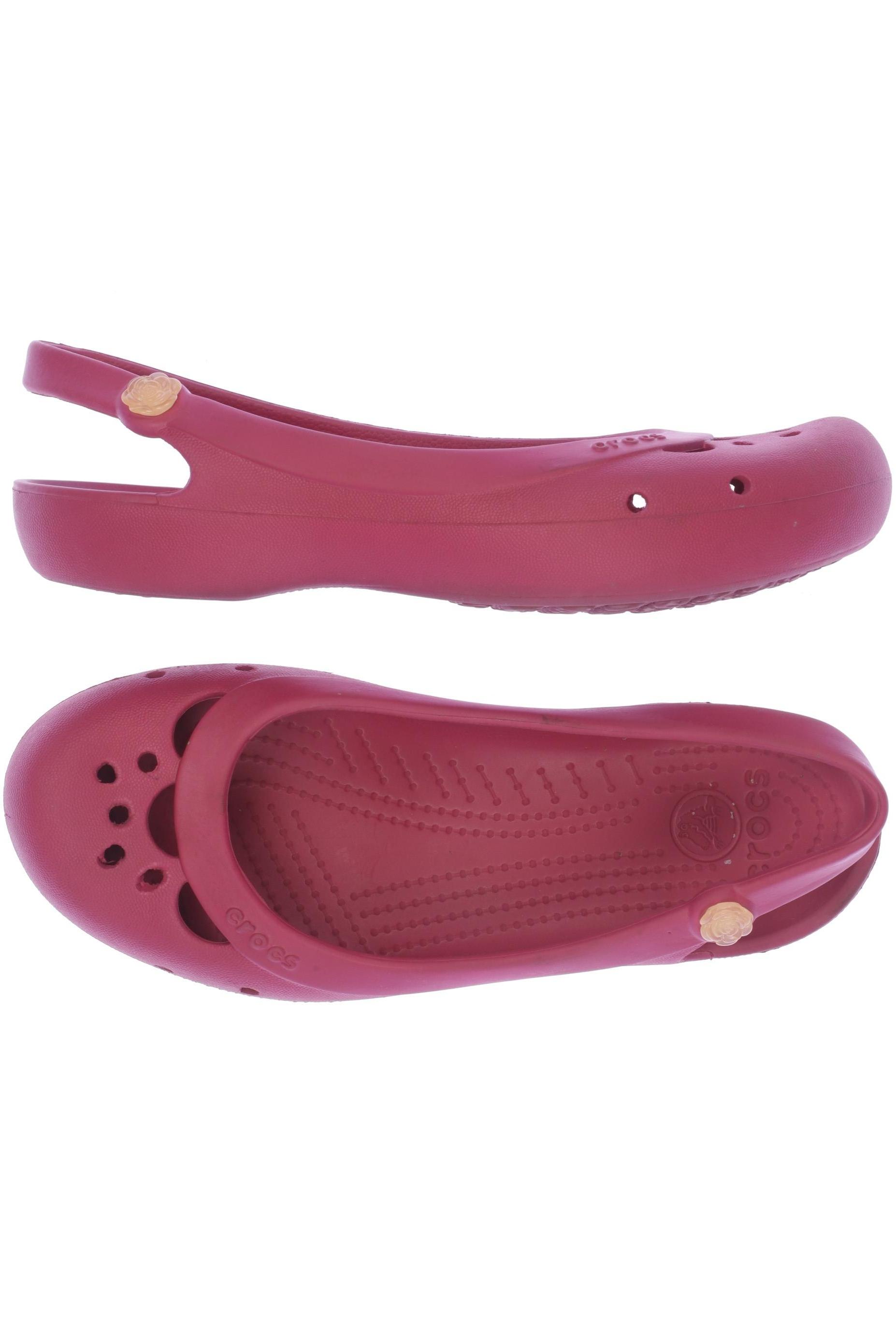

Crocs Damen Sandale, pink, Gr. 8