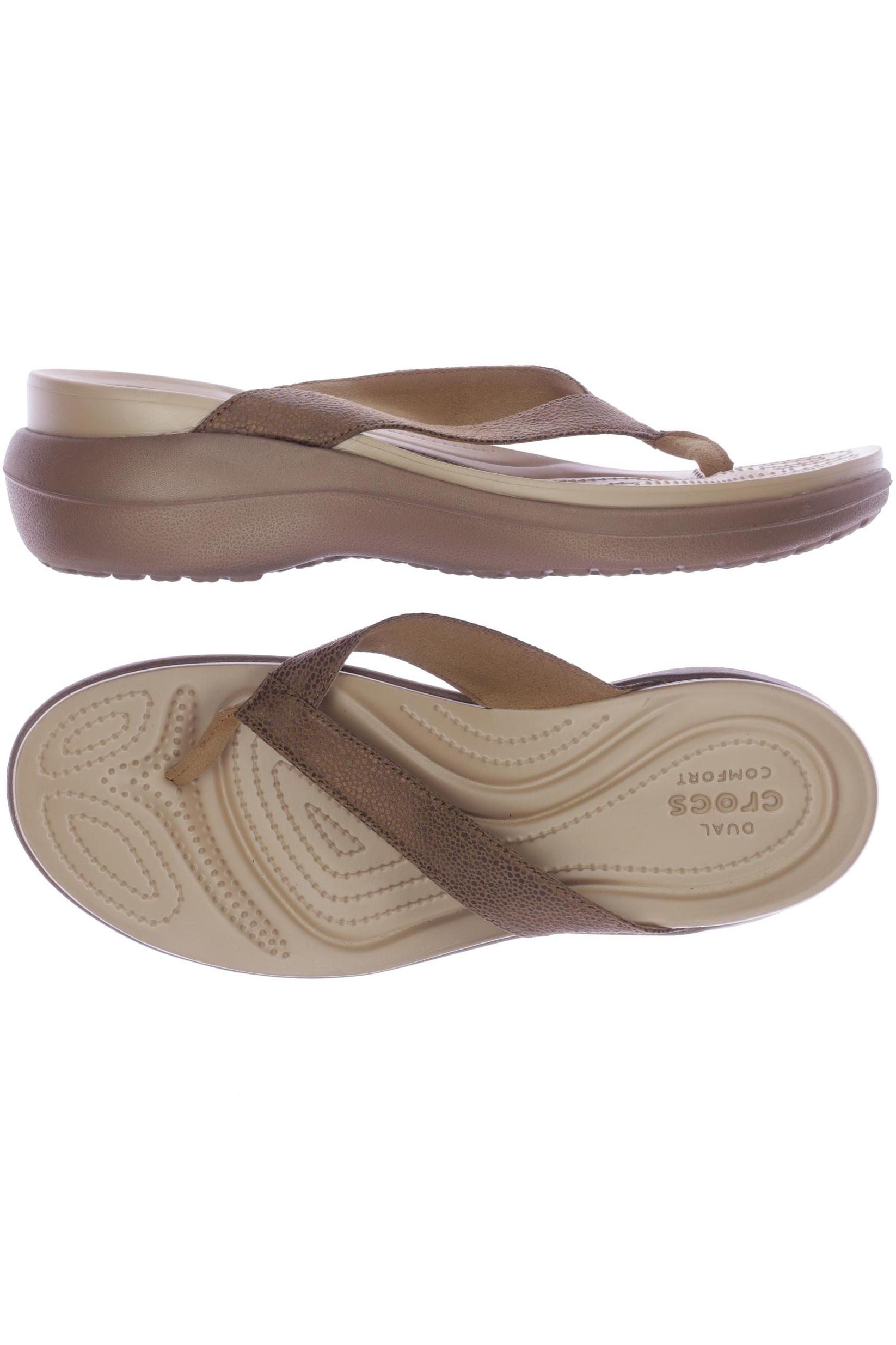 

Crocs Damen Sandale, braun, Gr. 11