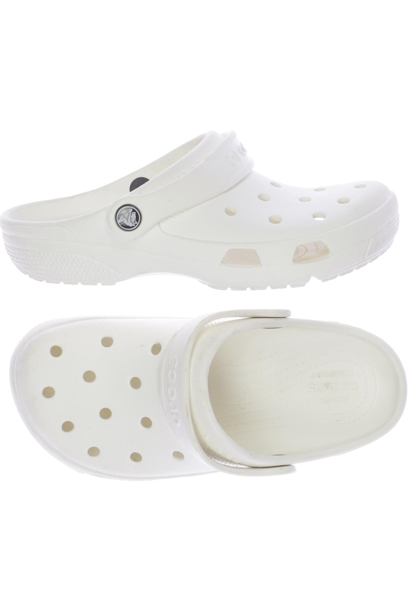 

Crocs Damen Sandale, cremeweiß