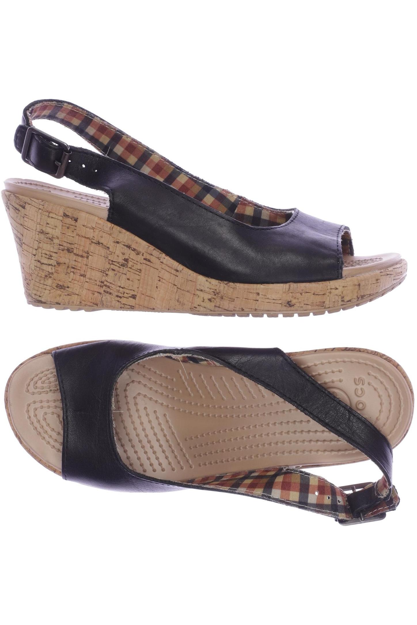 

Crocs Damen Sandale, schwarz, Gr. 7