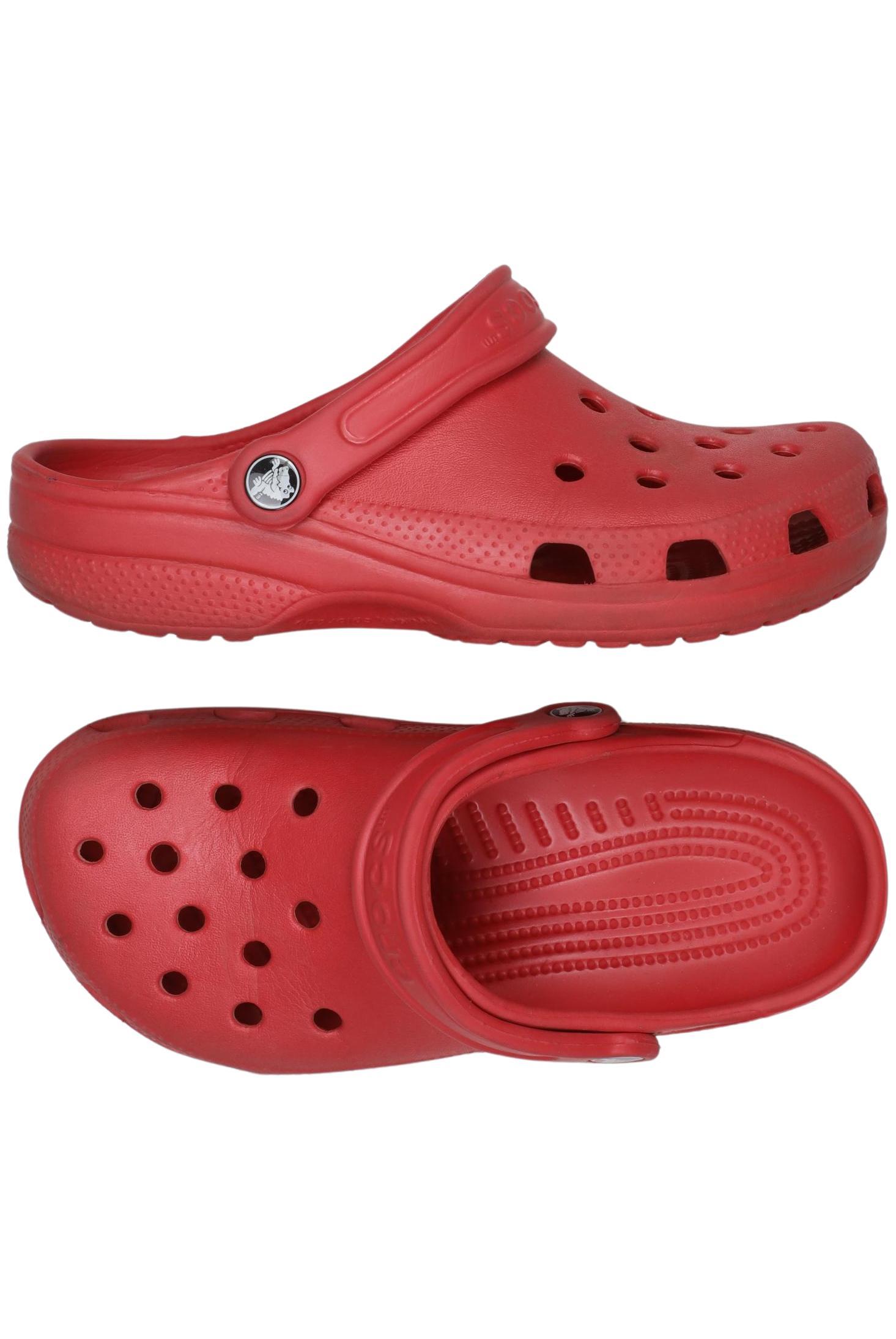

Crocs Damen Sandale, rot, Gr. 7