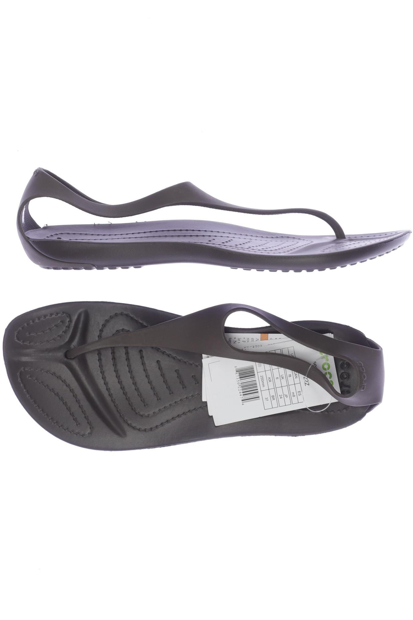 

Crocs Damen Sandale, braun, Gr. 8