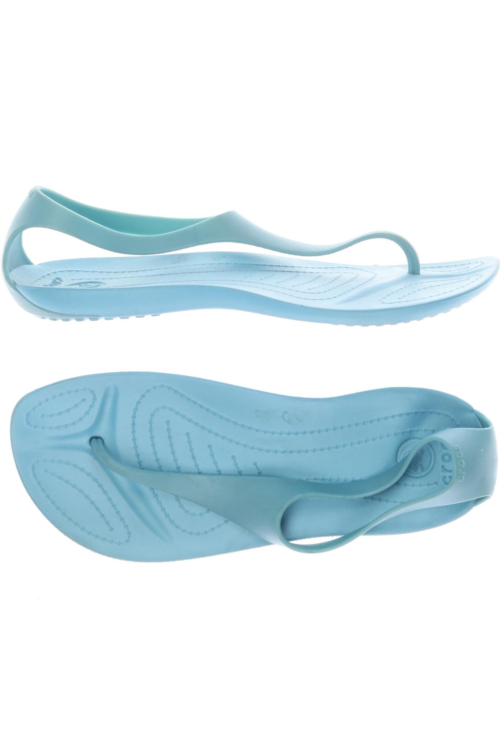 

Crocs Damen Sandale, blau, Gr. 8