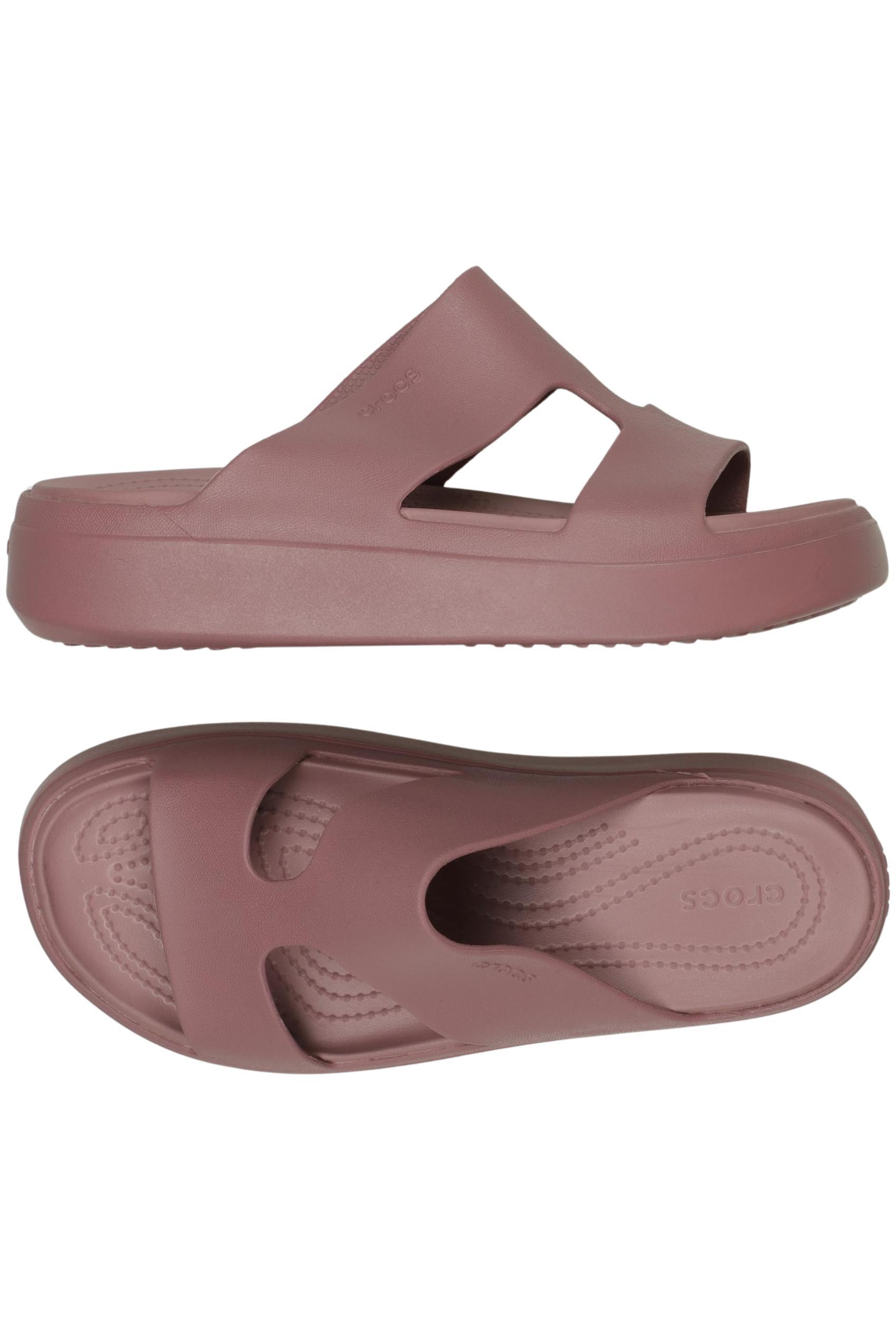 

Crocs Damen Sandale, pink, Gr. 7
