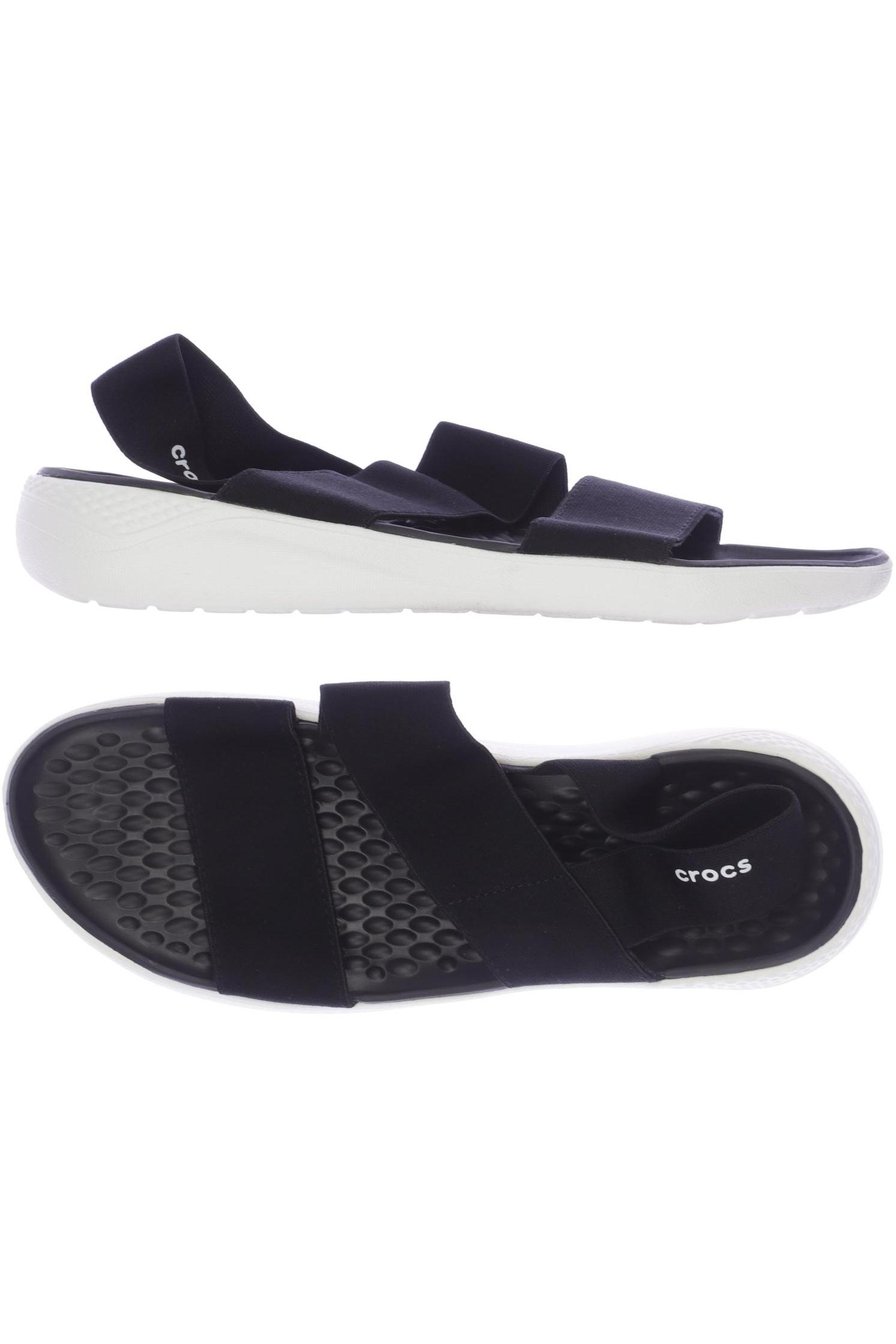 

Crocs Damen Sandale, schwarz, Gr. 9