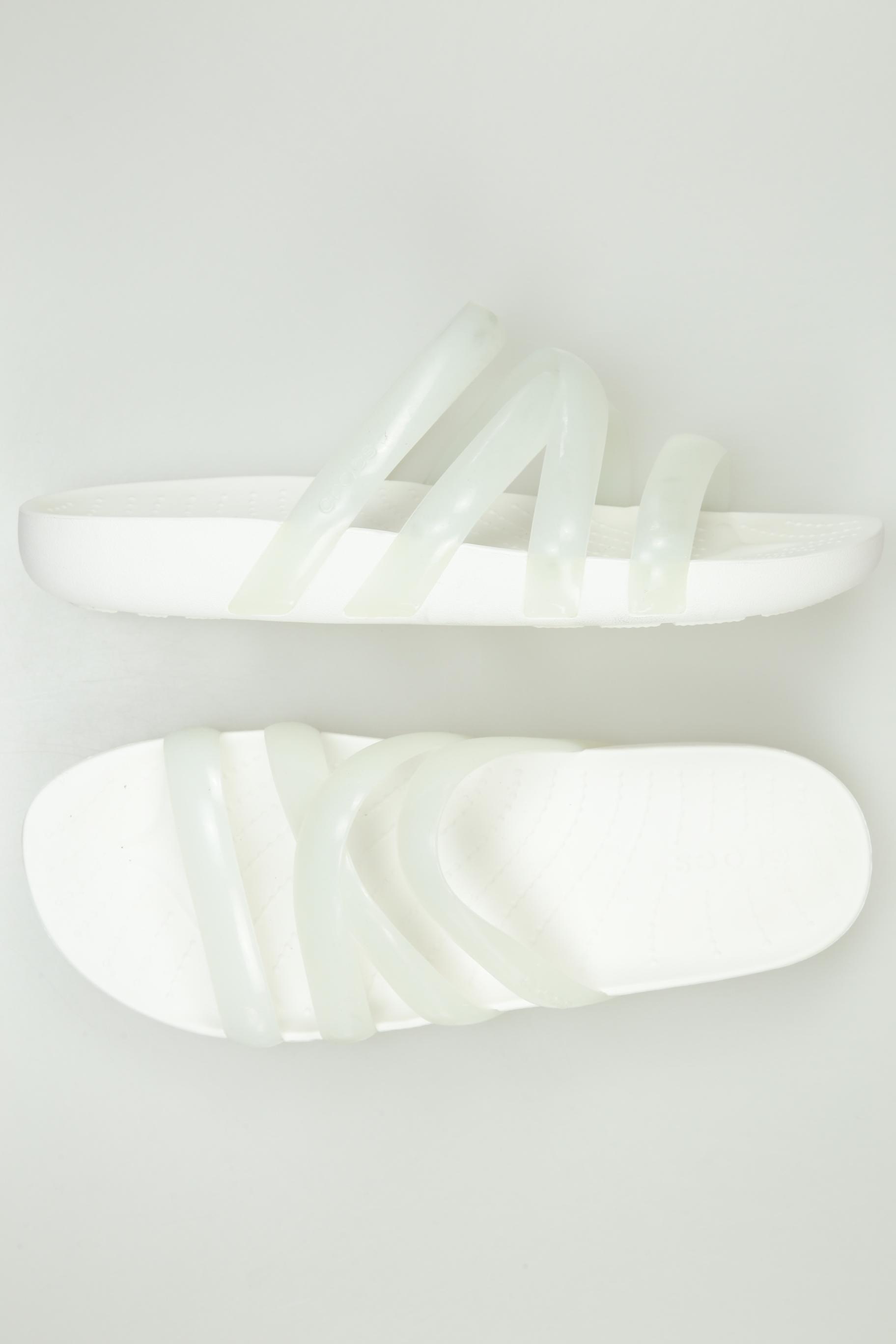 

Crocs Damen Sandale, weiß, Gr. 9