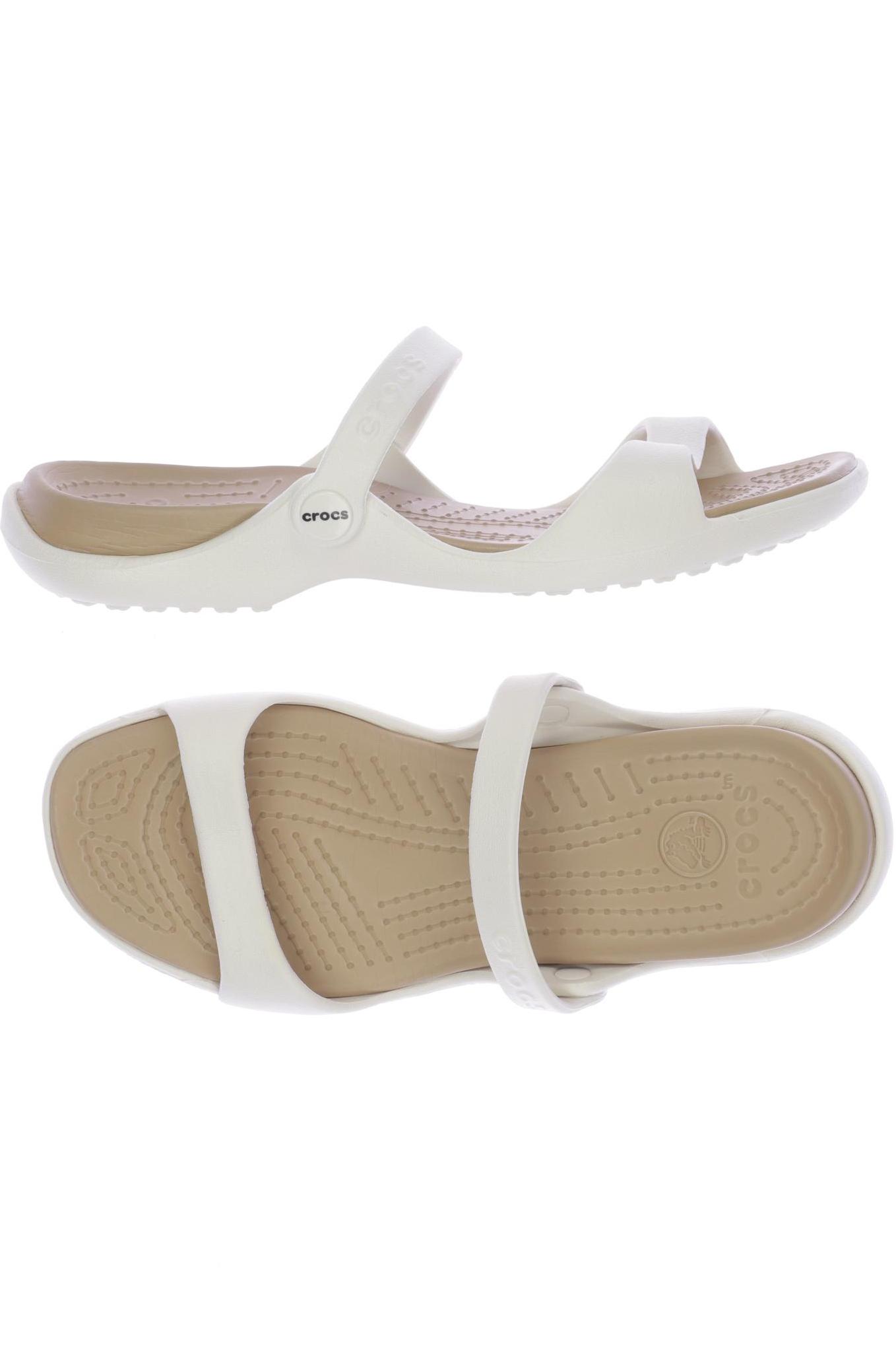 

Crocs Damen Sandale, weiß, Gr. 9