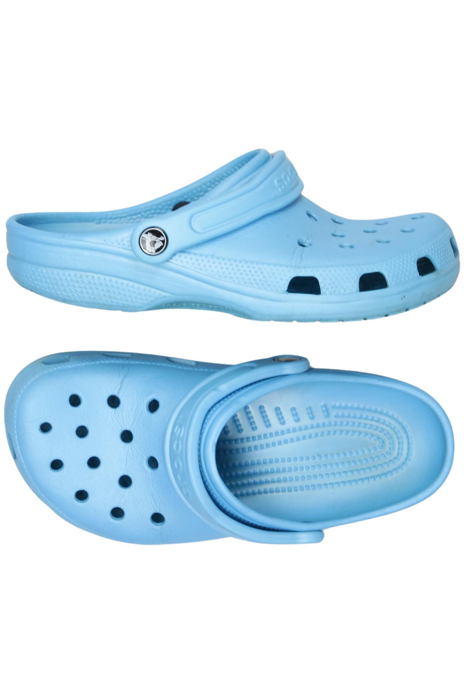 

Crocs Damen Sandale, blau, Gr. 8
