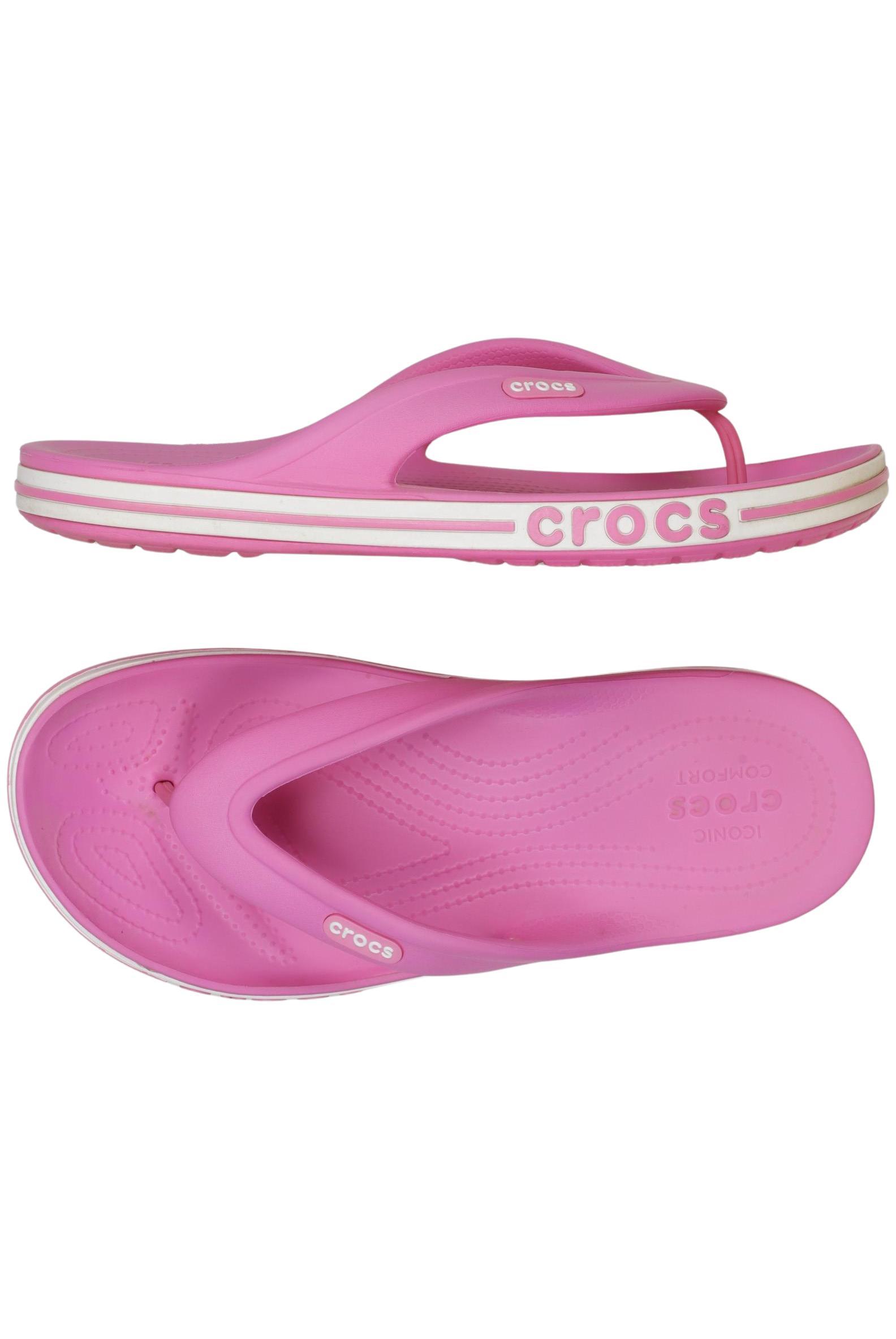 

Crocs Damen Sandale, pink, Gr. 8